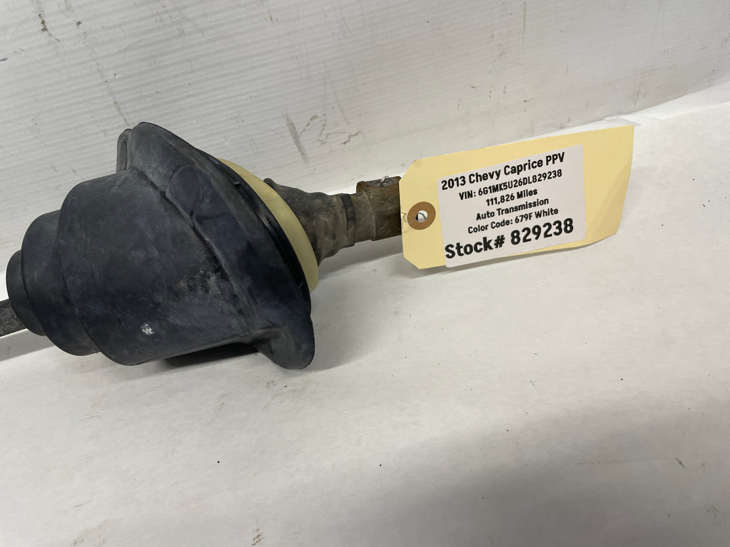 2013 Chevy Caprice PPV Steering Column Intermediate Prop Shaft OEM - Day's Parts Yard