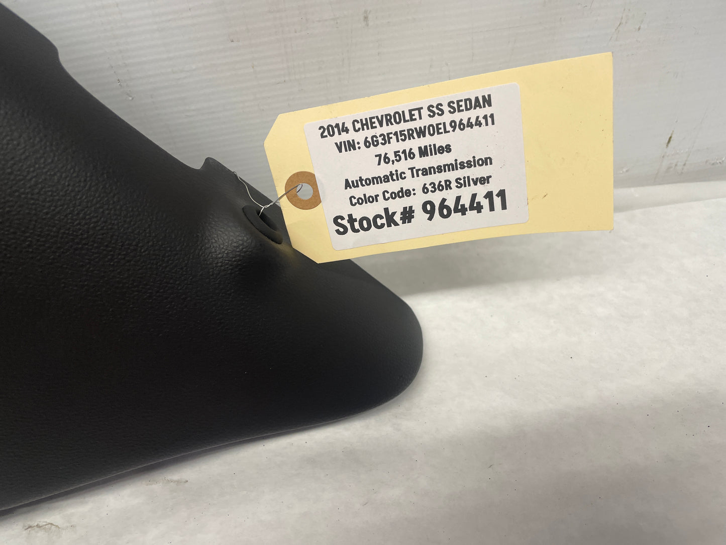 2014 Chevy SS Sedan RH Passenger Rear Interior Door Panel Trim OEM - Day's Parts Yard