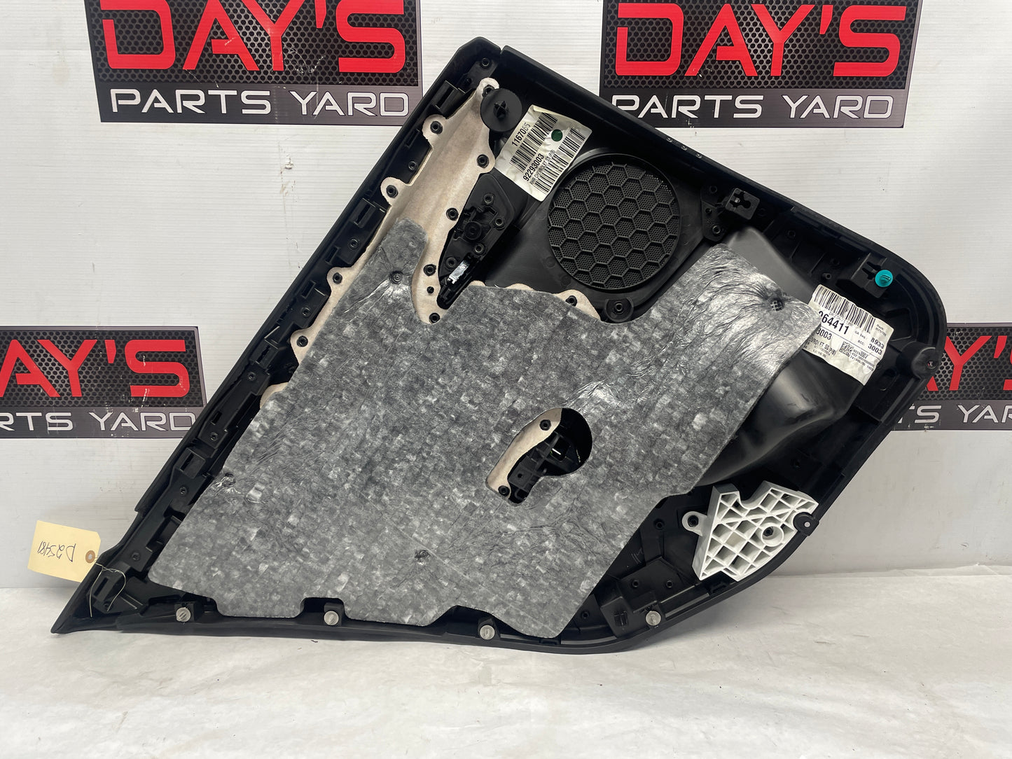 2014 Chevy SS Sedan RH Passenger Rear Interior Door Panel Trim OEM - Day's Parts Yard