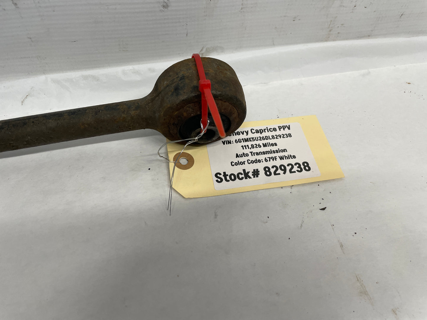 2013 Chevy Caprice PPV RH Passenger Front Suspension Lower Rear Control Arm OEM - Day's Parts Yard