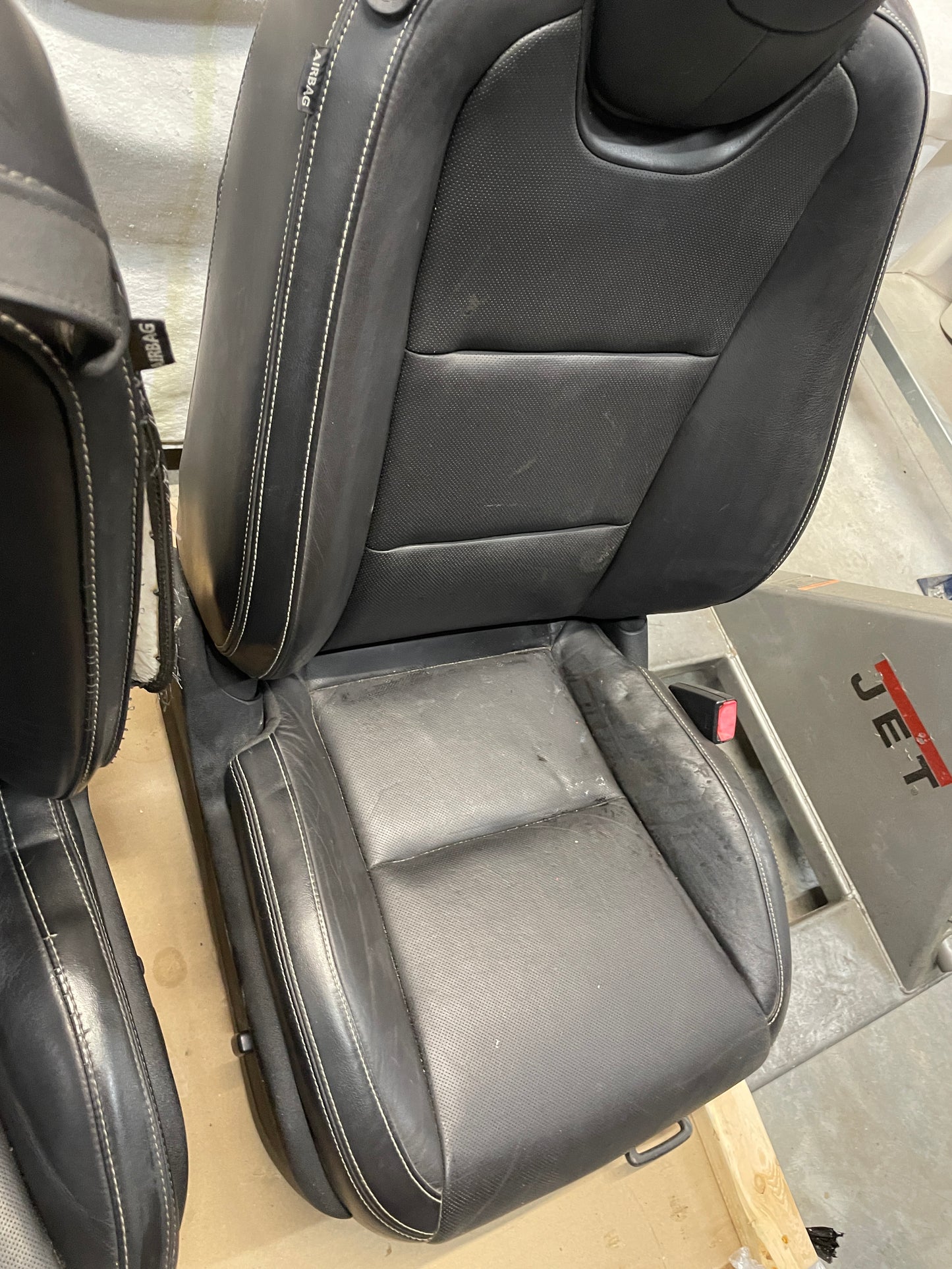 2010 Chevy Camaro SS Seats Front and Rear Black Leather OEM - Day's Parts Yard