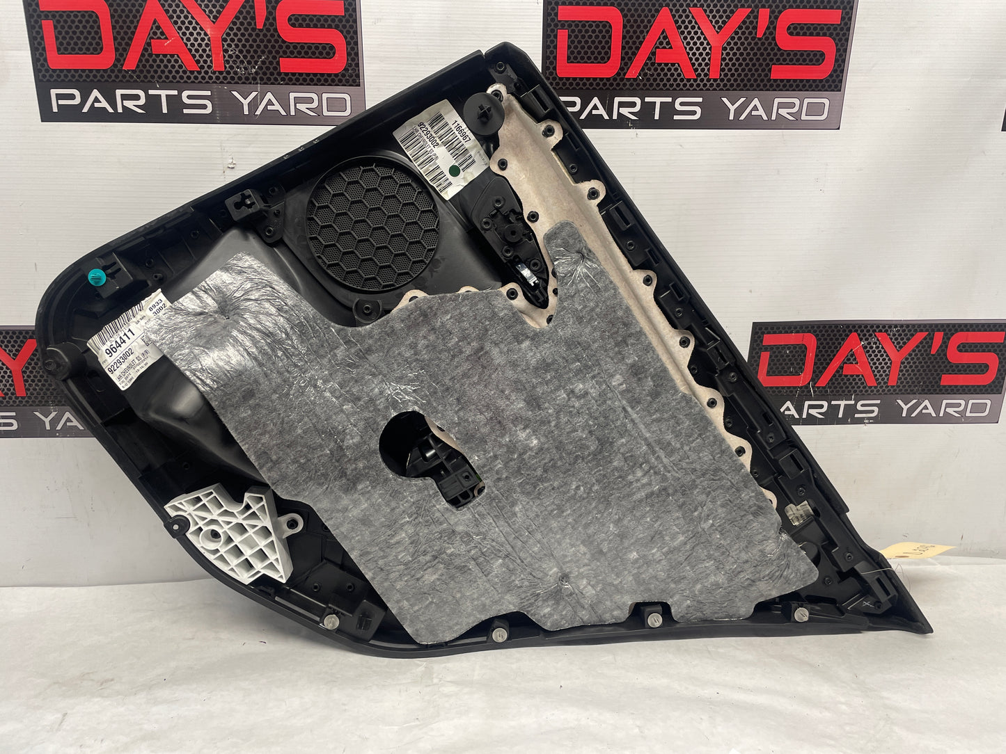 2014 Chevy SS Sedan LH Driver Rear Interior Door Panel OEM - Day's Parts Yard
