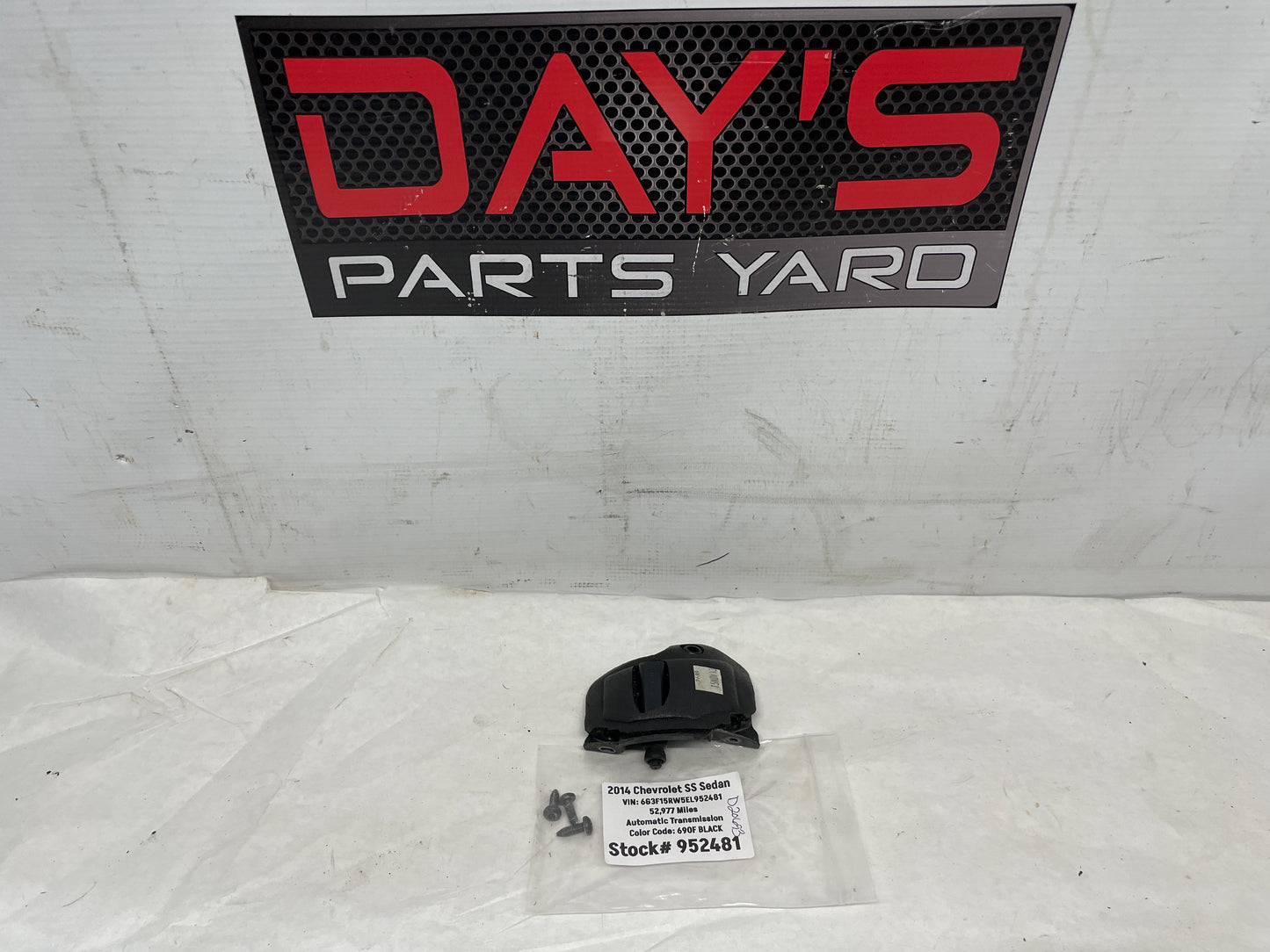 2014 Chevy SS Sedan Fuel Tank Door Lid Hinge OEM - Day's Parts Yard