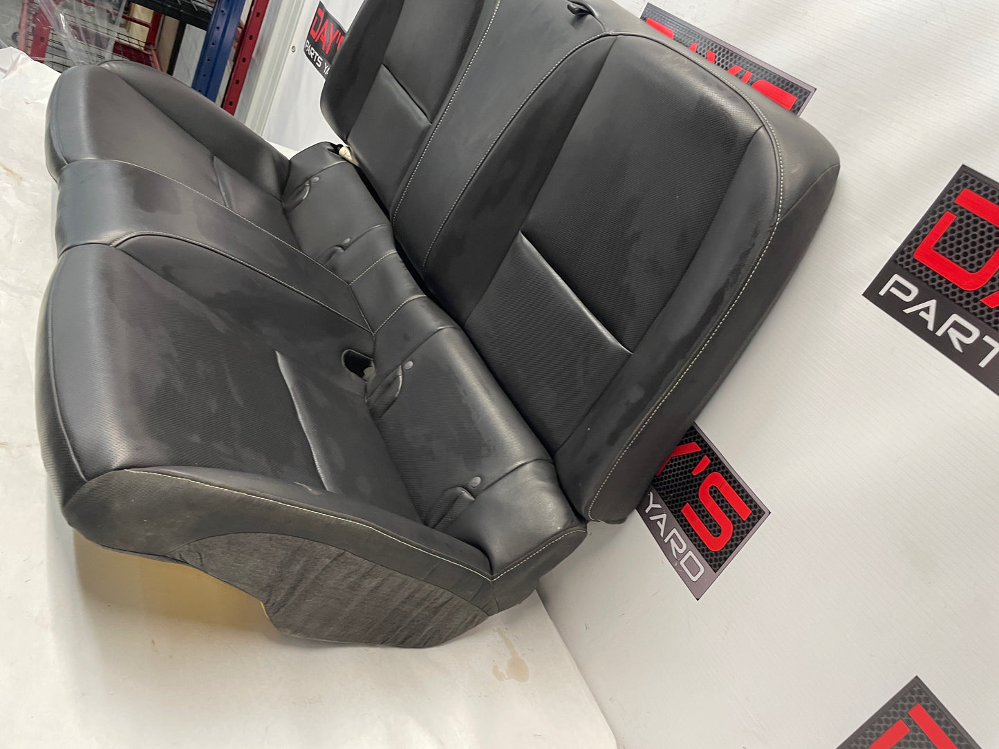 2010 Chevy Camaro SS Seats Front and Rear Black Leather OEM - Day's Parts Yard