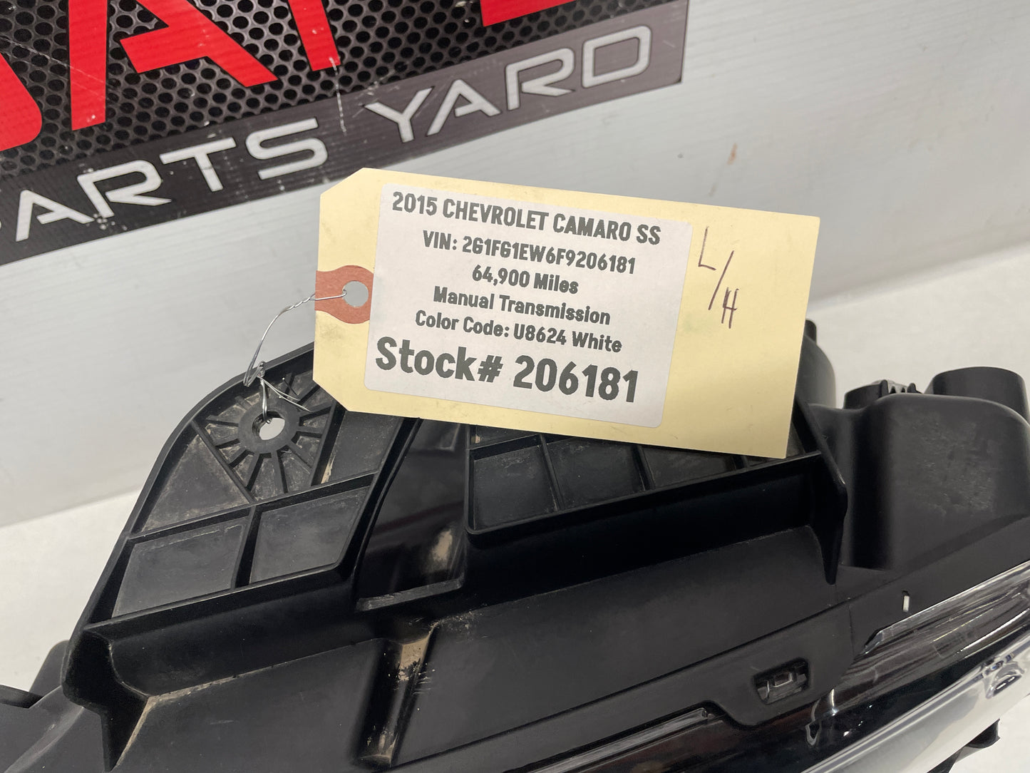 2015 Chevy Camaro SS LH Driver Aftermarket After Market Head Light Headlight OEM - Day's Parts Yard