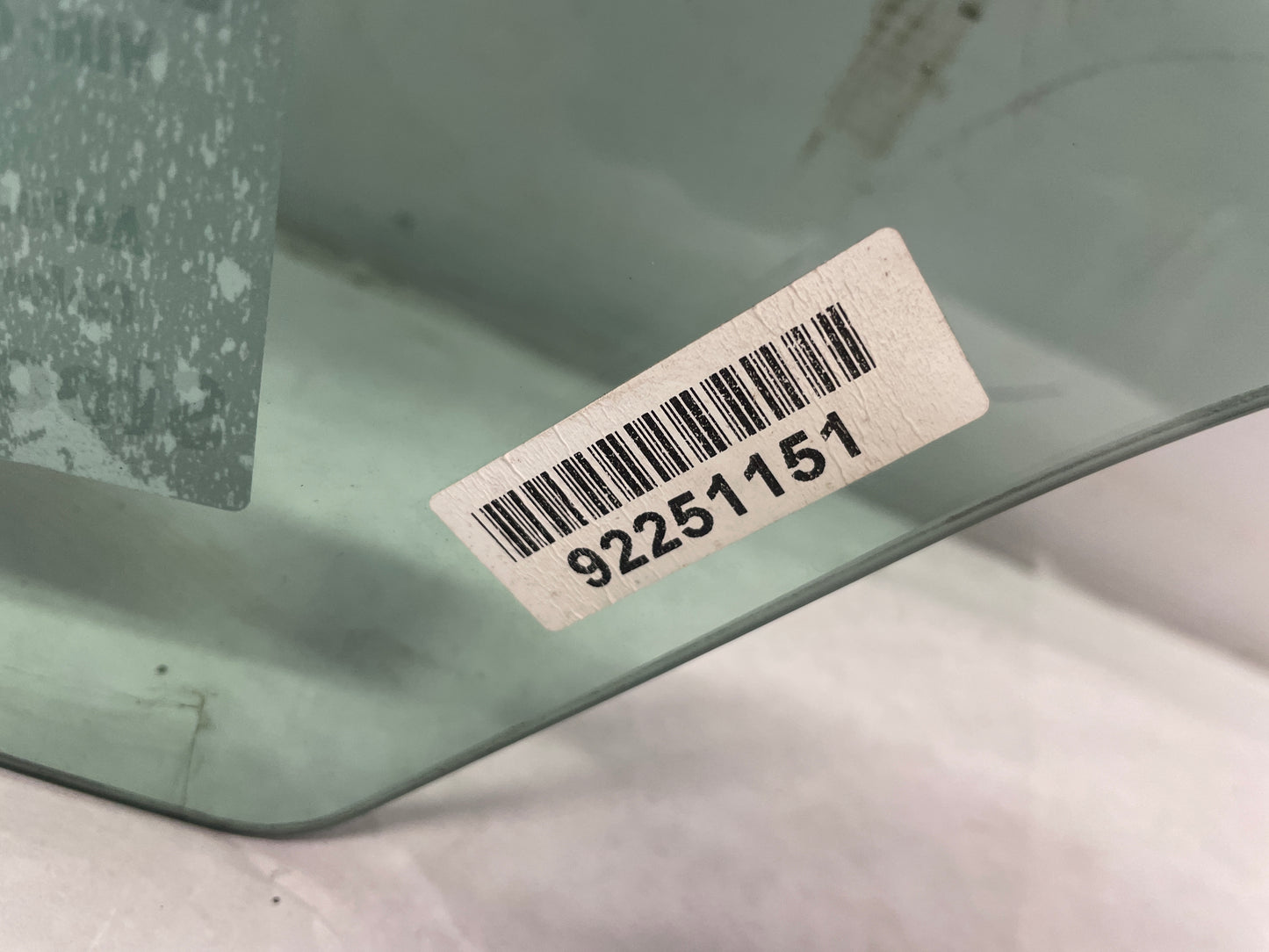 2014 Chevy SS Sedan LH Driver Rear Door Window Glass OEM - Day's Parts Yard