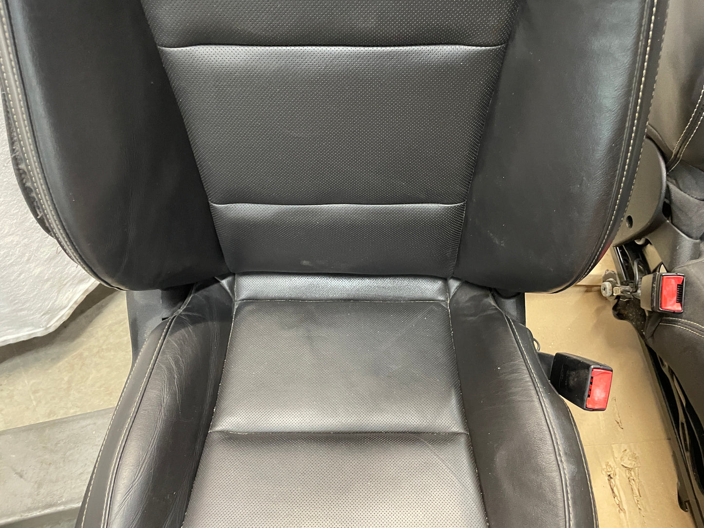 2015 Chevy Camaro SS Seats Front & Rear Black Leather OEM - Day's Parts Yard