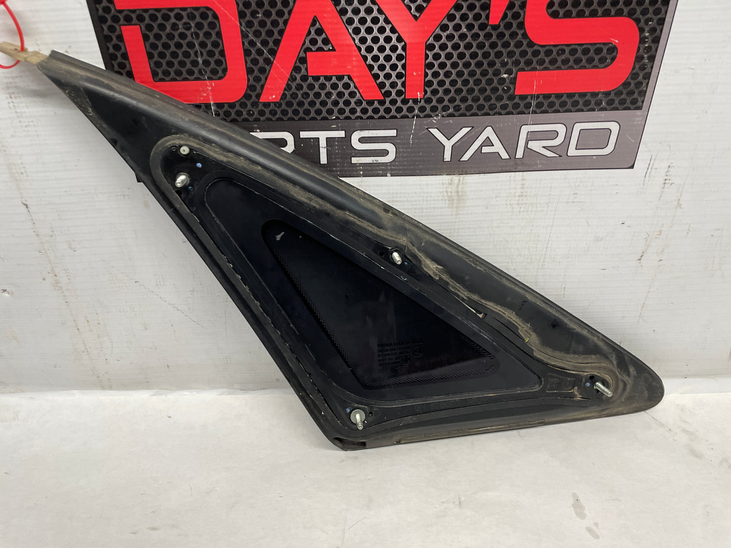 2013 Chevy Caprice PPV RH Passenger Quarter Window Glass OEM - Day's Parts Yard
