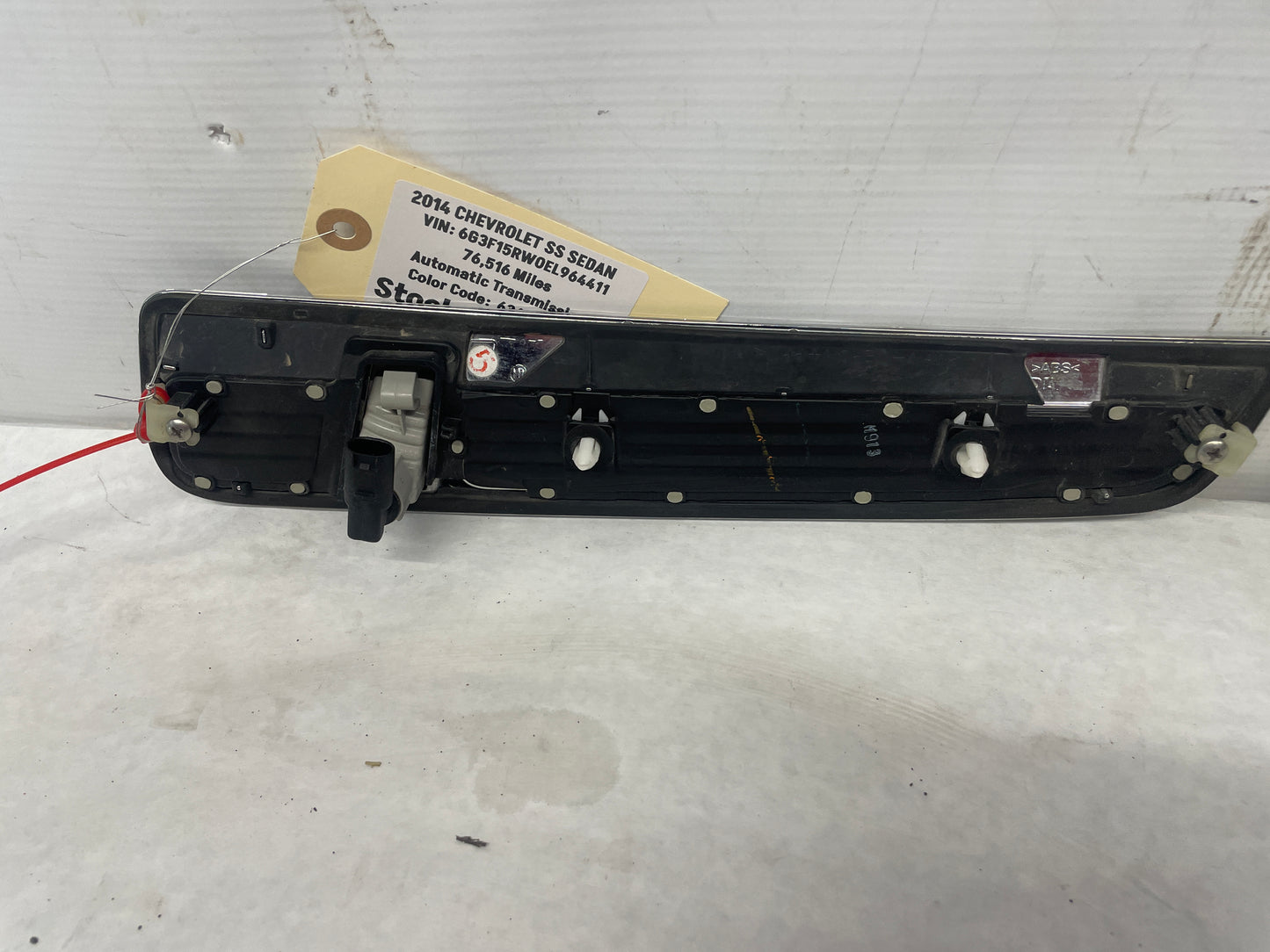 2016 Chevy SS Sedan RH & LH Fender Marker Lights Tail Lamp OEM - Day's Parts Yard