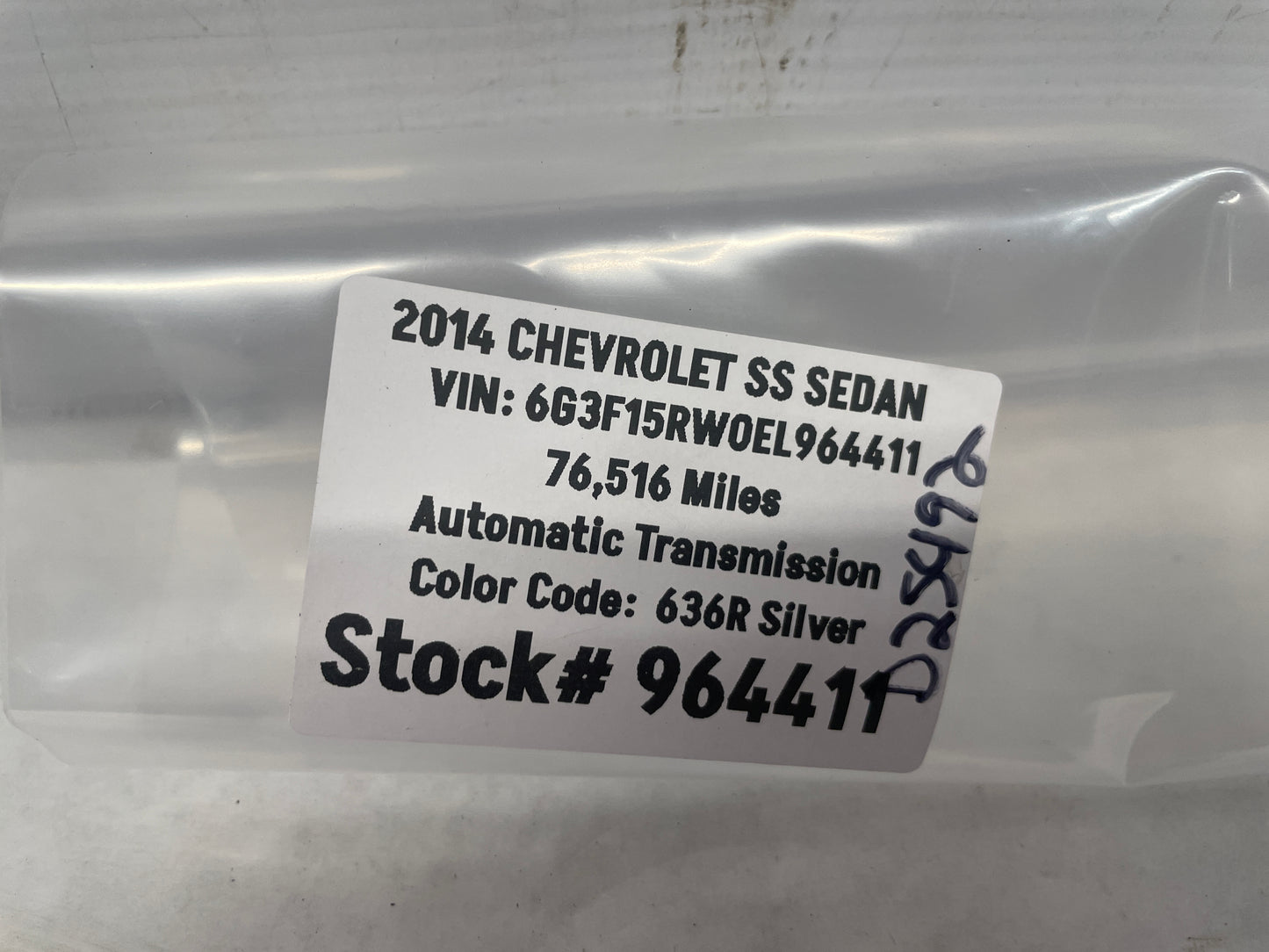 2014 Chevy SS Sedan Windshield Lane Departure Camera Module System OEM - Day's Parts Yard