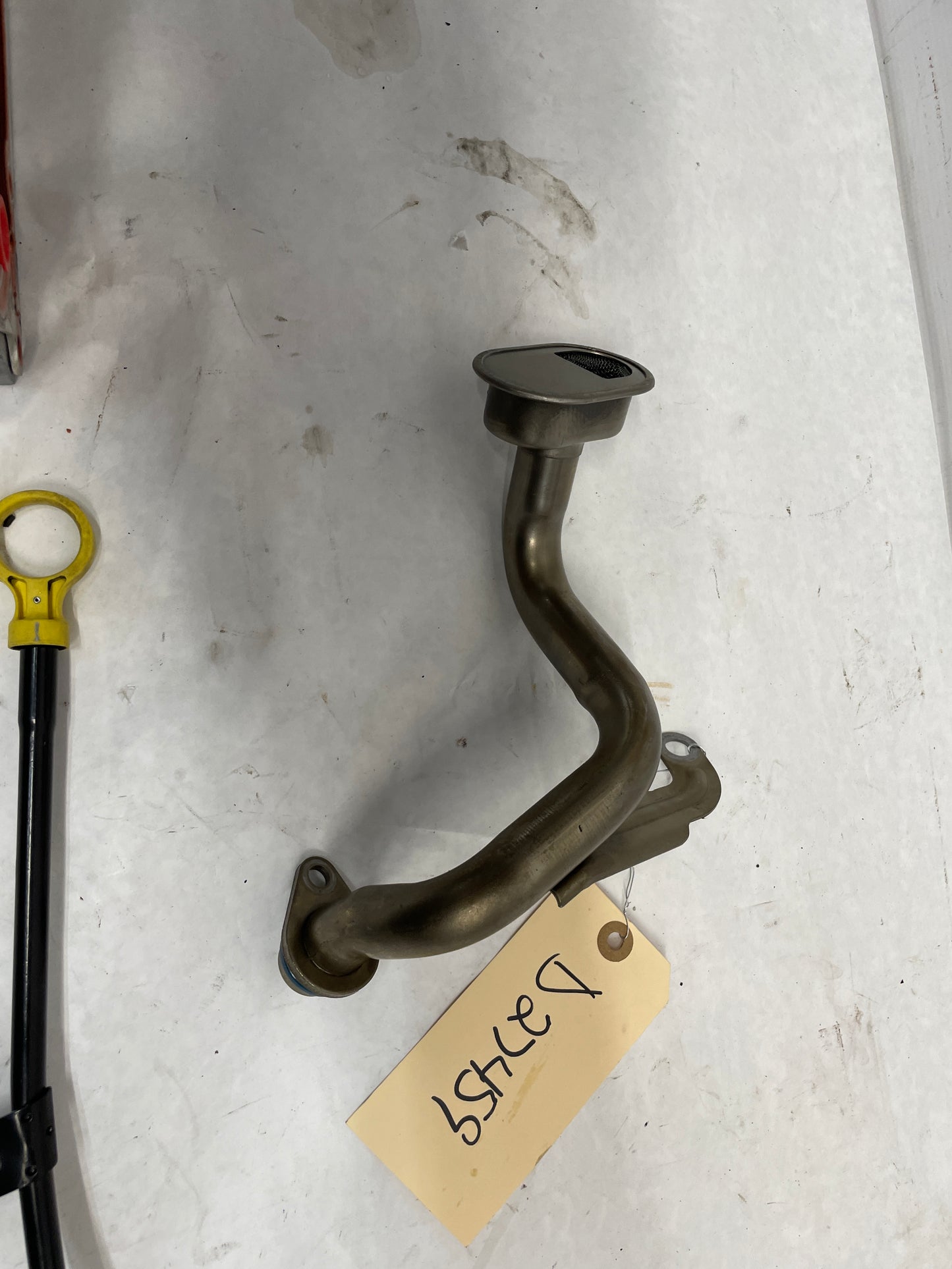 2005 Pontiac GTO Oil Pan Assembly Pick Up Tube w/ Dip Stick OEM - Day's Parts Yard