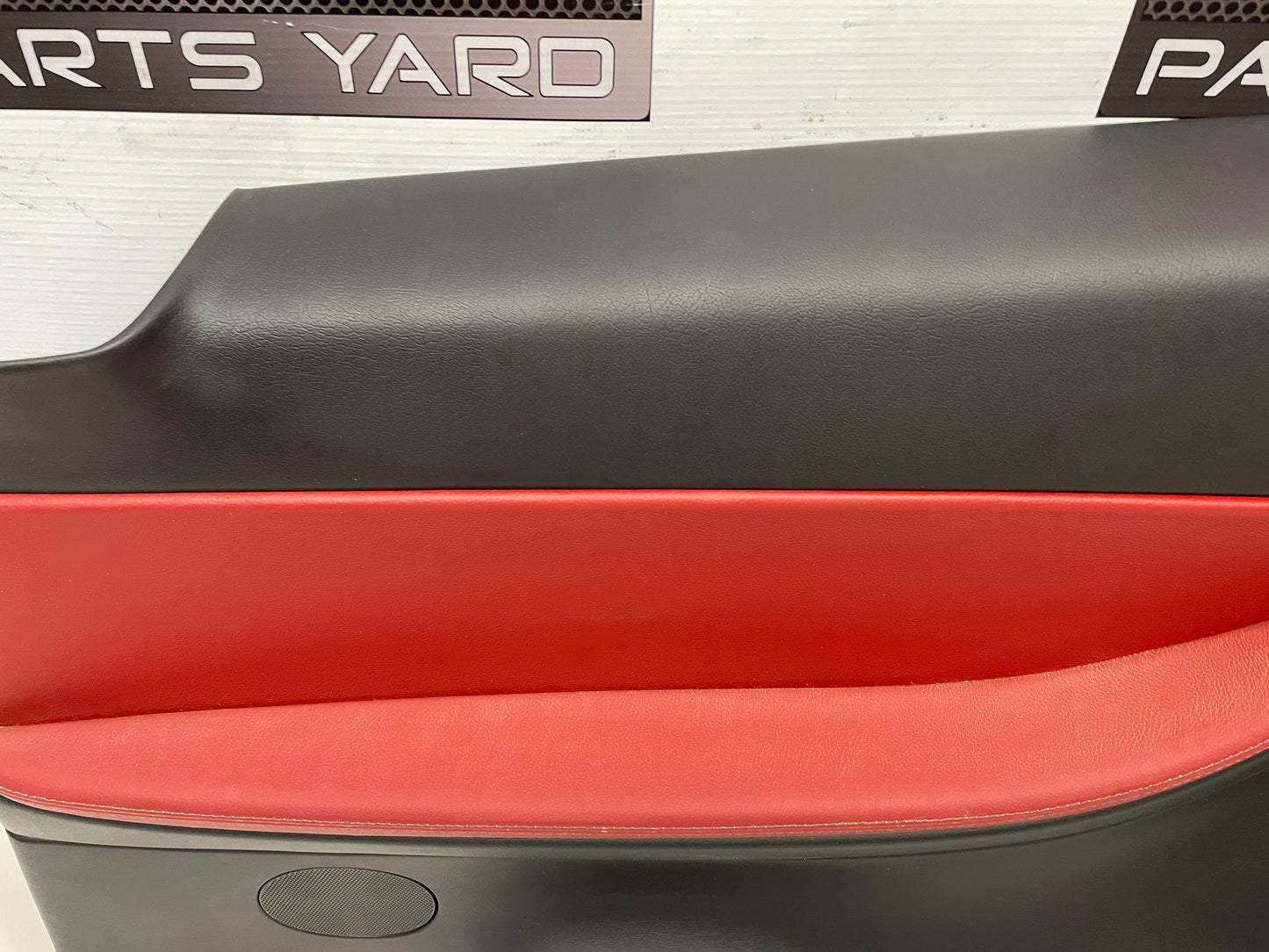 2004 Pontiac GTO RH Passenger Rear Interior Door Quarter Panel Red/Black OEM - Day's Parts Yard