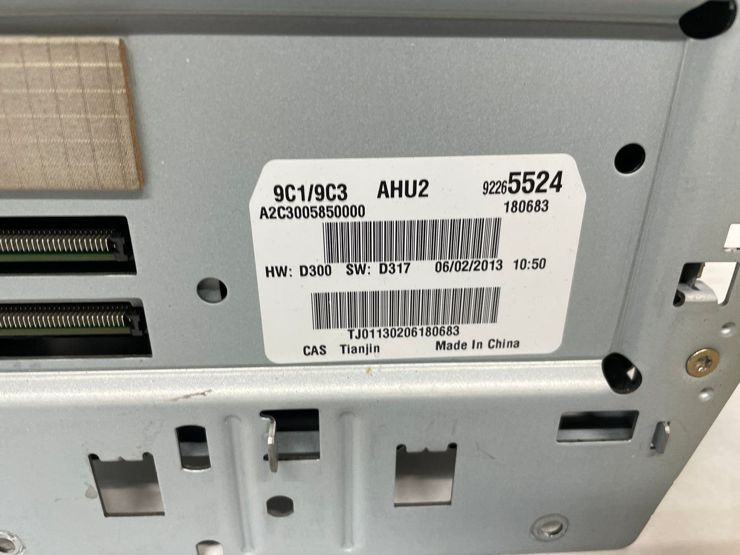 2013 Chevy Caprice PPV Radio Stereo Receiver Unit OEM - Day's Parts Yard