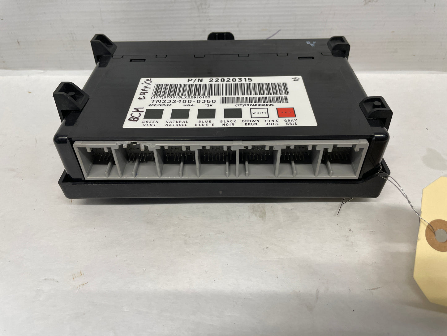 2013 Chevy Caprice PPV Body Control Module BCM Computer Module OEM - Day's Parts Yard