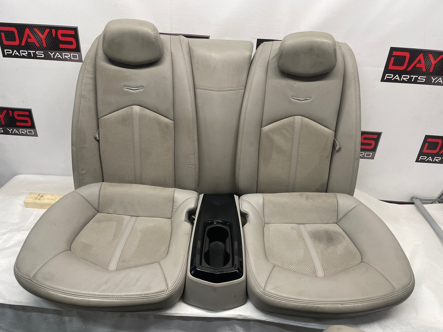 2011 Cadillac CTS-V Seats Fronts and Rears Recaro Gray OEM - Day's Parts Yard