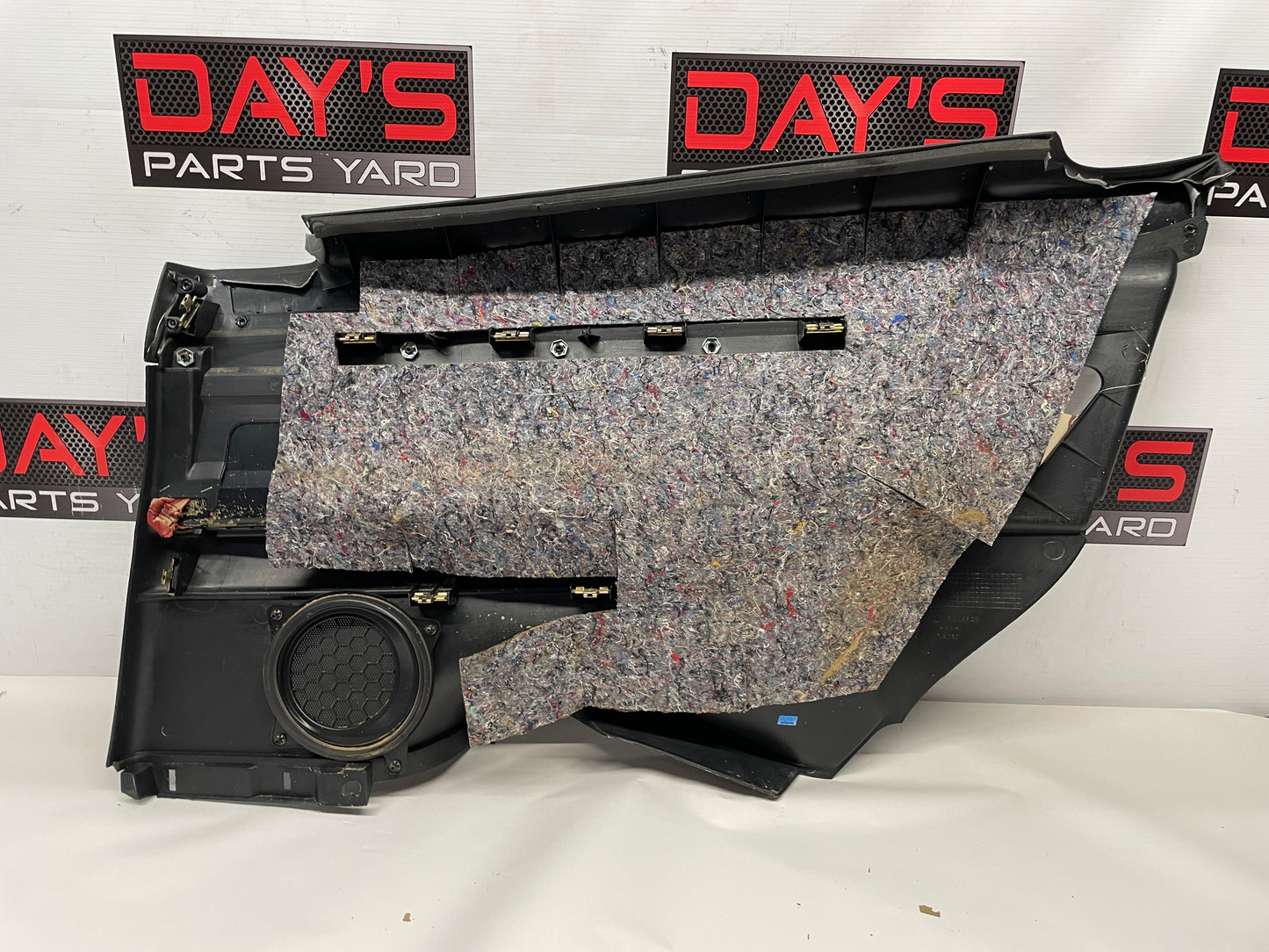 2004 Pontiac GTO LH Driver Rear Interior Door Quarter Panel Red/Black OEM - Day's Parts Yard