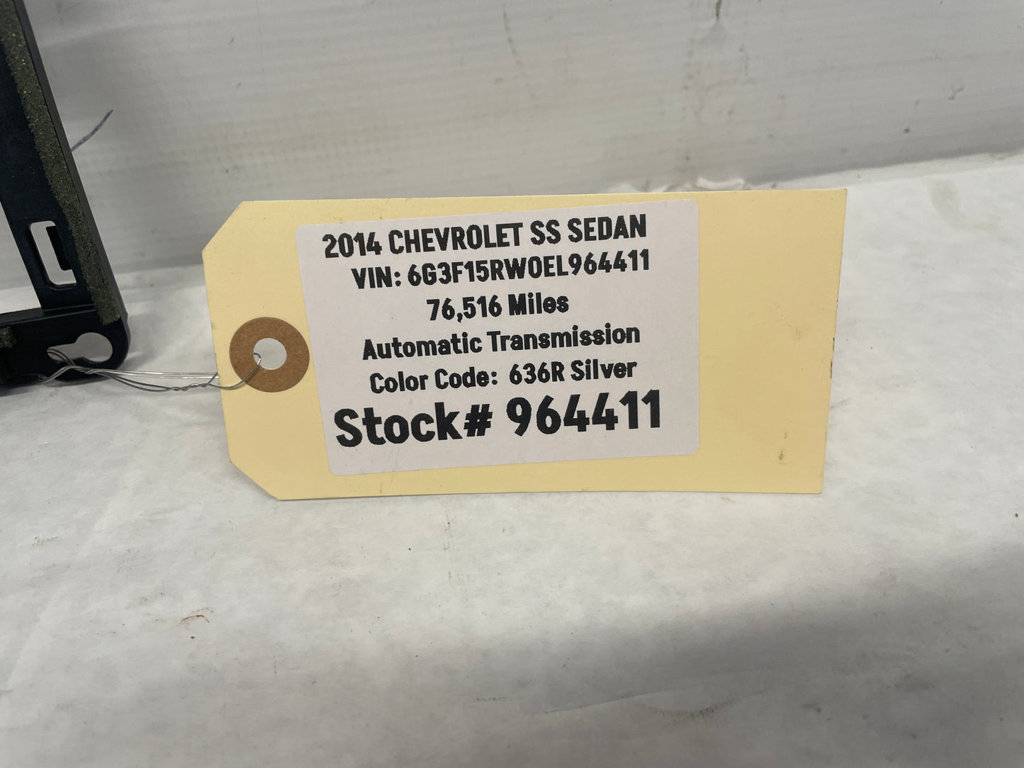 2014 Chevy SS Sedan Windshield Lane Departure Camera Module Bracket OEM - Day's Parts Yard