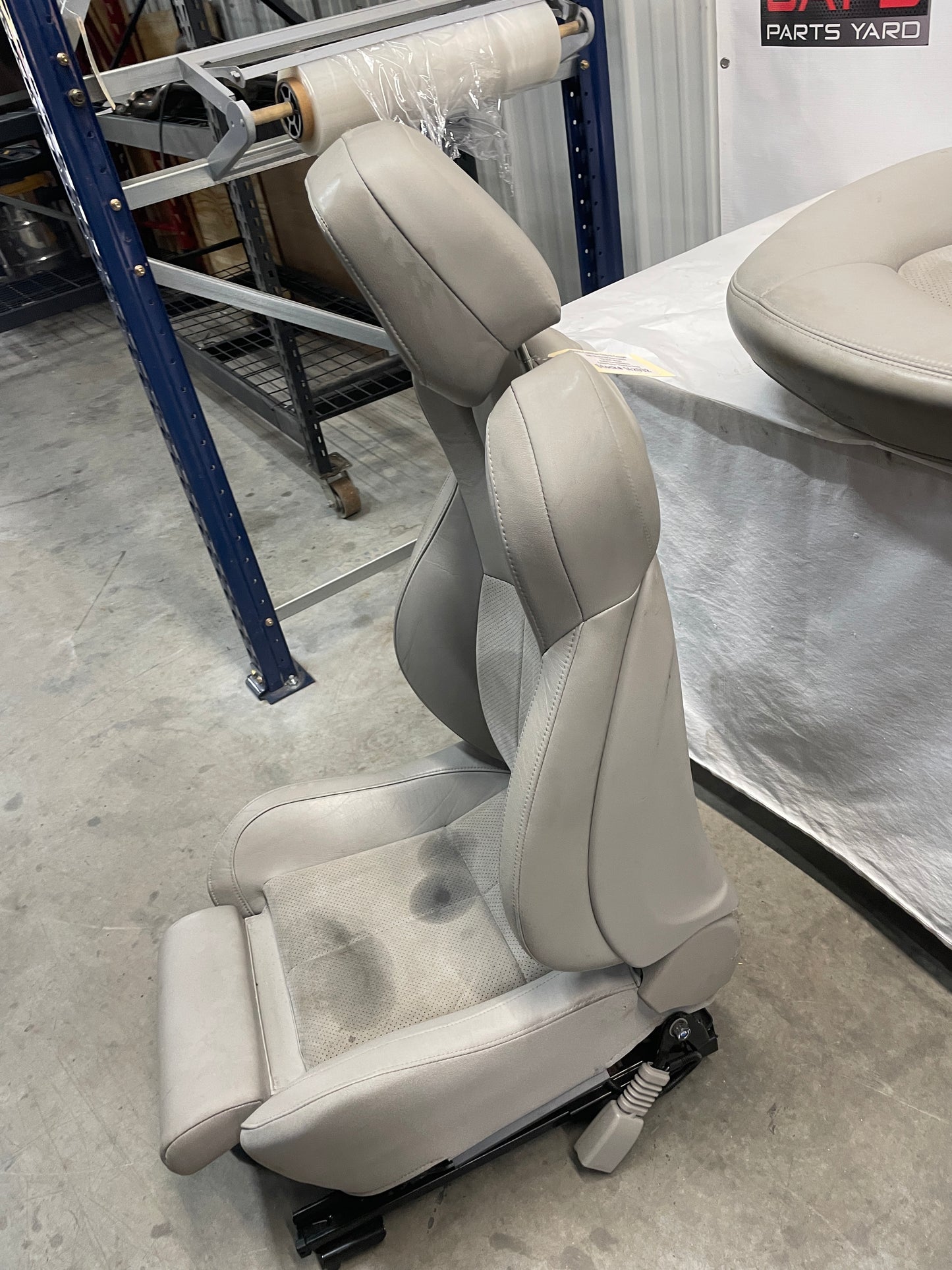 2011 Cadillac CTS-V Seats Fronts and Rears Recaro Gray OEM - Day's Parts Yard