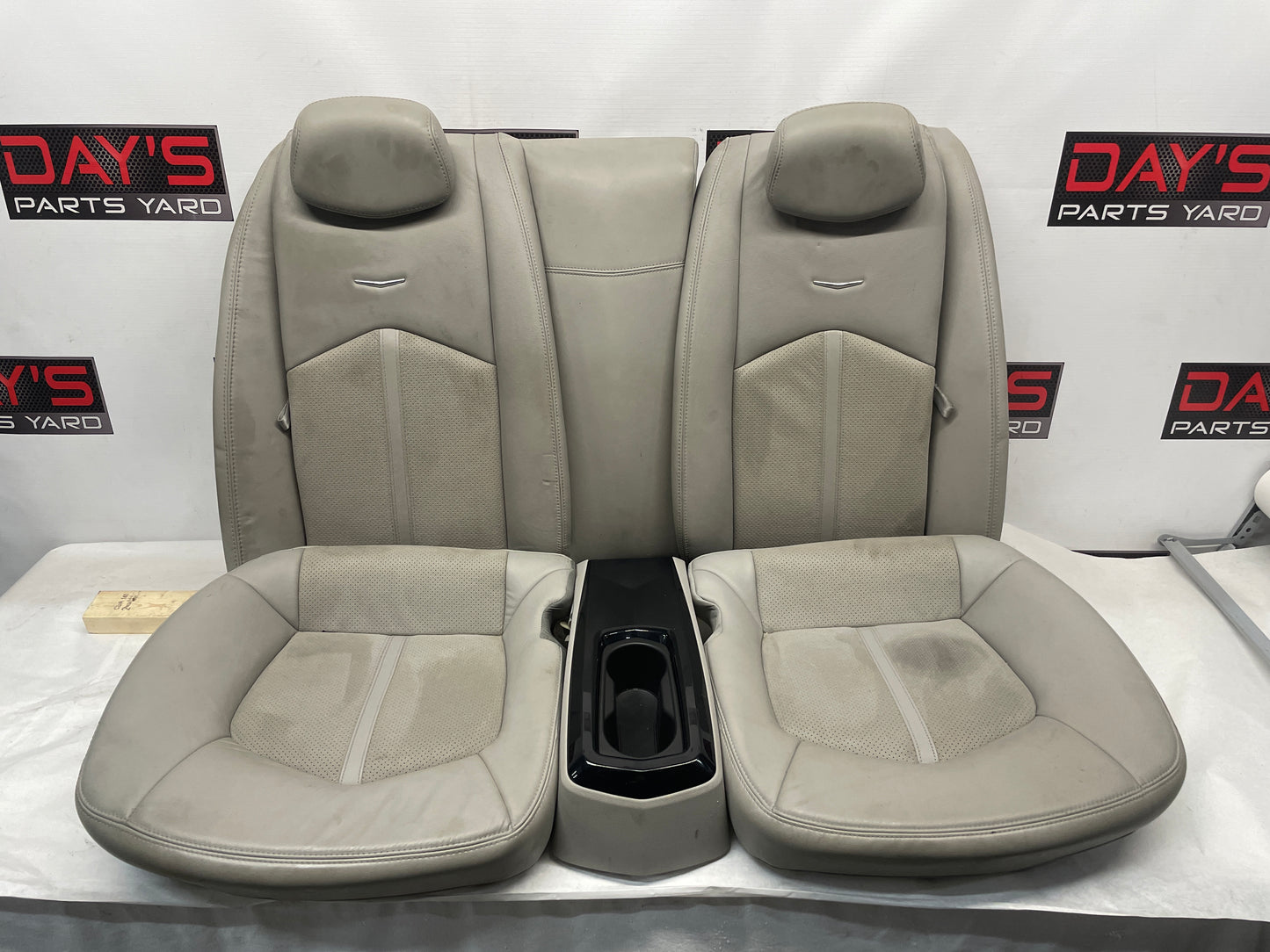 2011 Cadillac CTS-V Seats Fronts and Rears Recaro Gray OEM - Day's Parts Yard