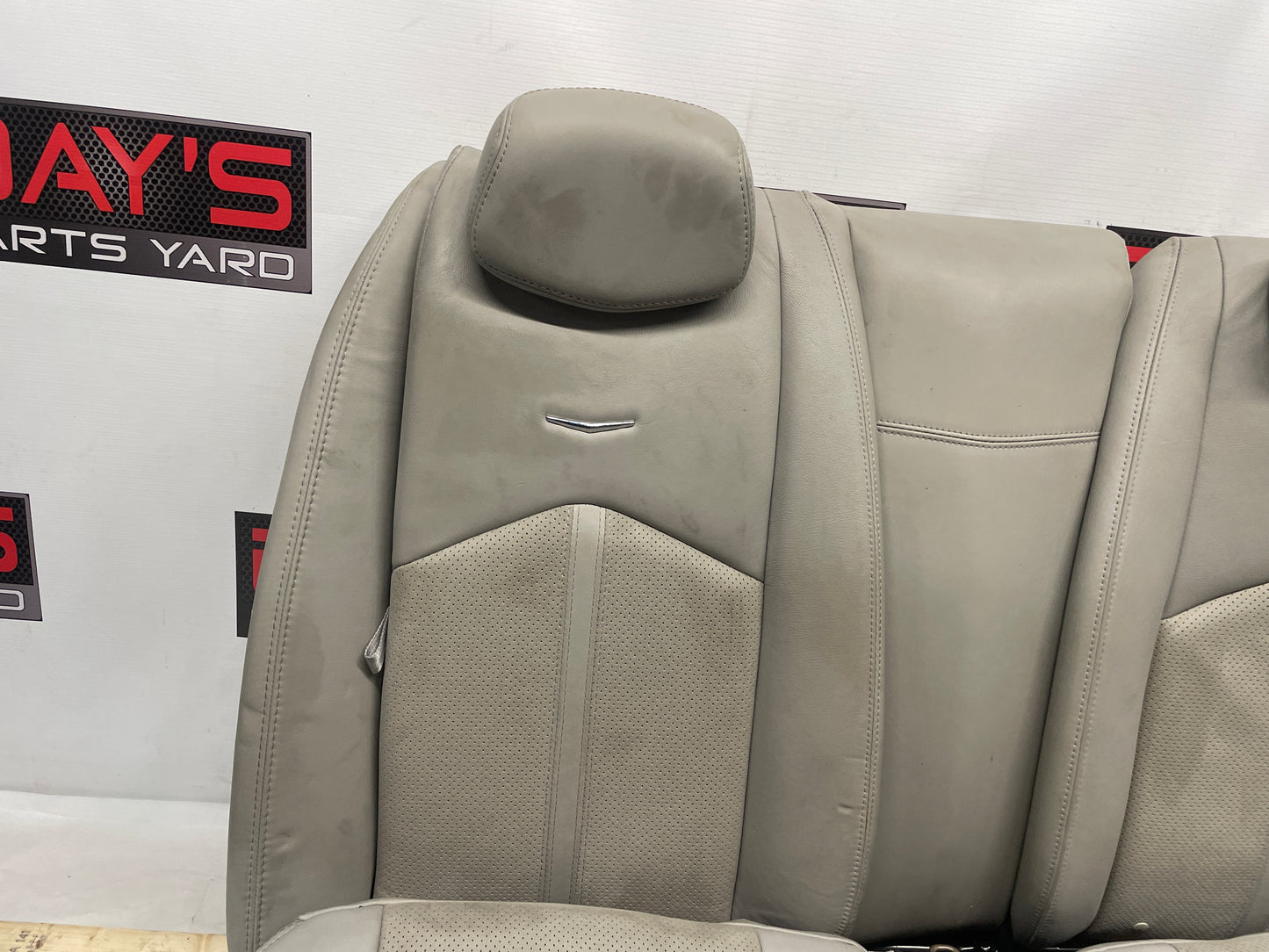 2011 Cadillac CTS-V Seats Fronts and Rears Recaro Gray OEM - Day's Parts Yard