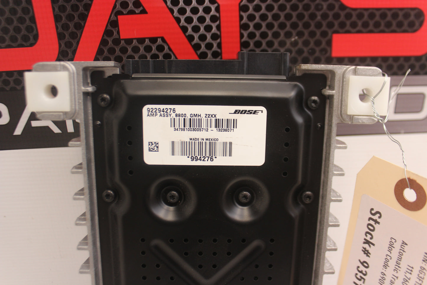2014 Chevy SS Sedan Bose Radio Amplifier OEM - Day's Parts Yard