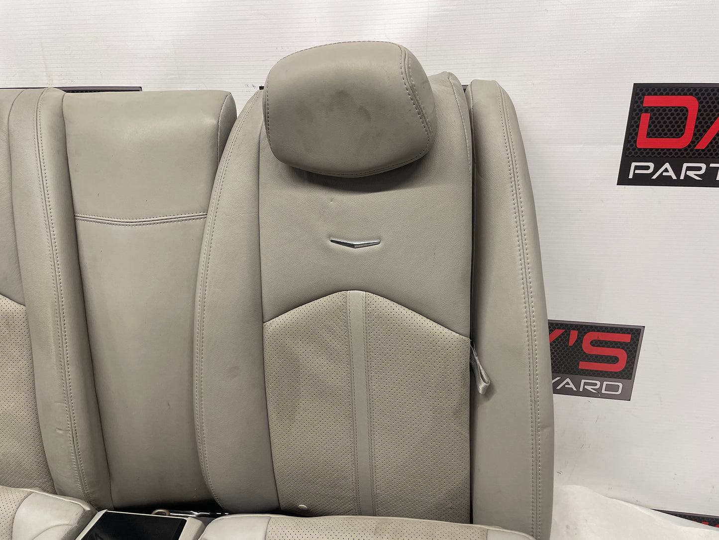 2011 Cadillac CTS-V Seats Fronts and Rears Recaro Gray OEM - Day's Parts Yard