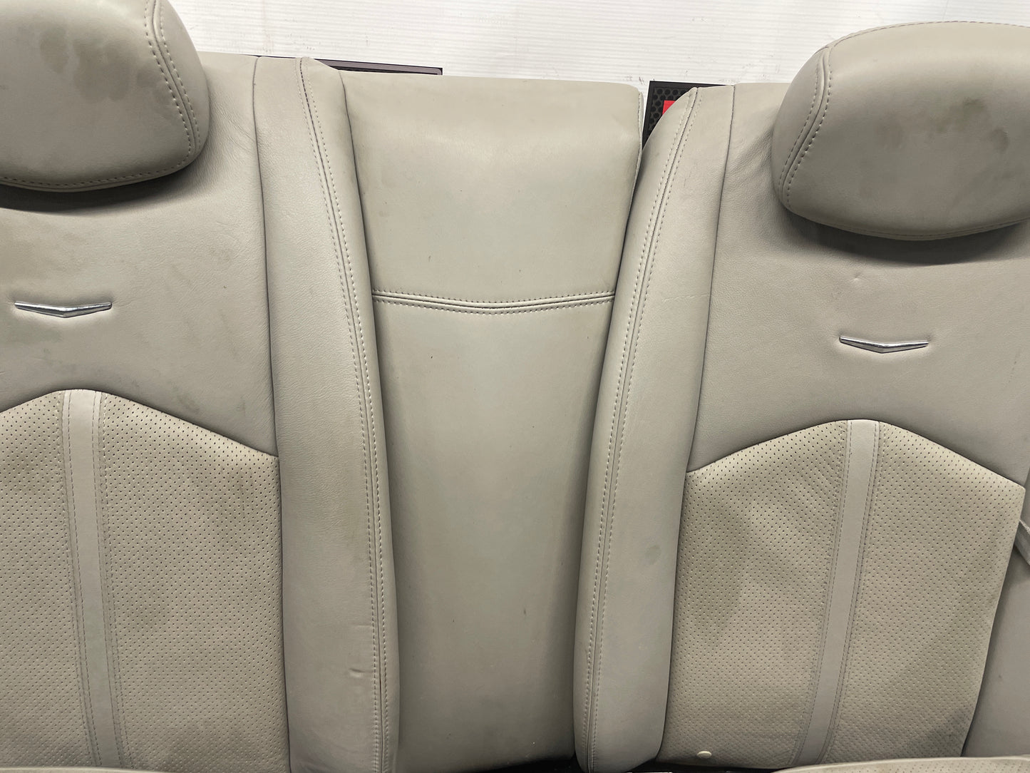 2011 Cadillac CTS-V Seats Fronts and Rears Recaro Gray OEM - Day's Parts Yard