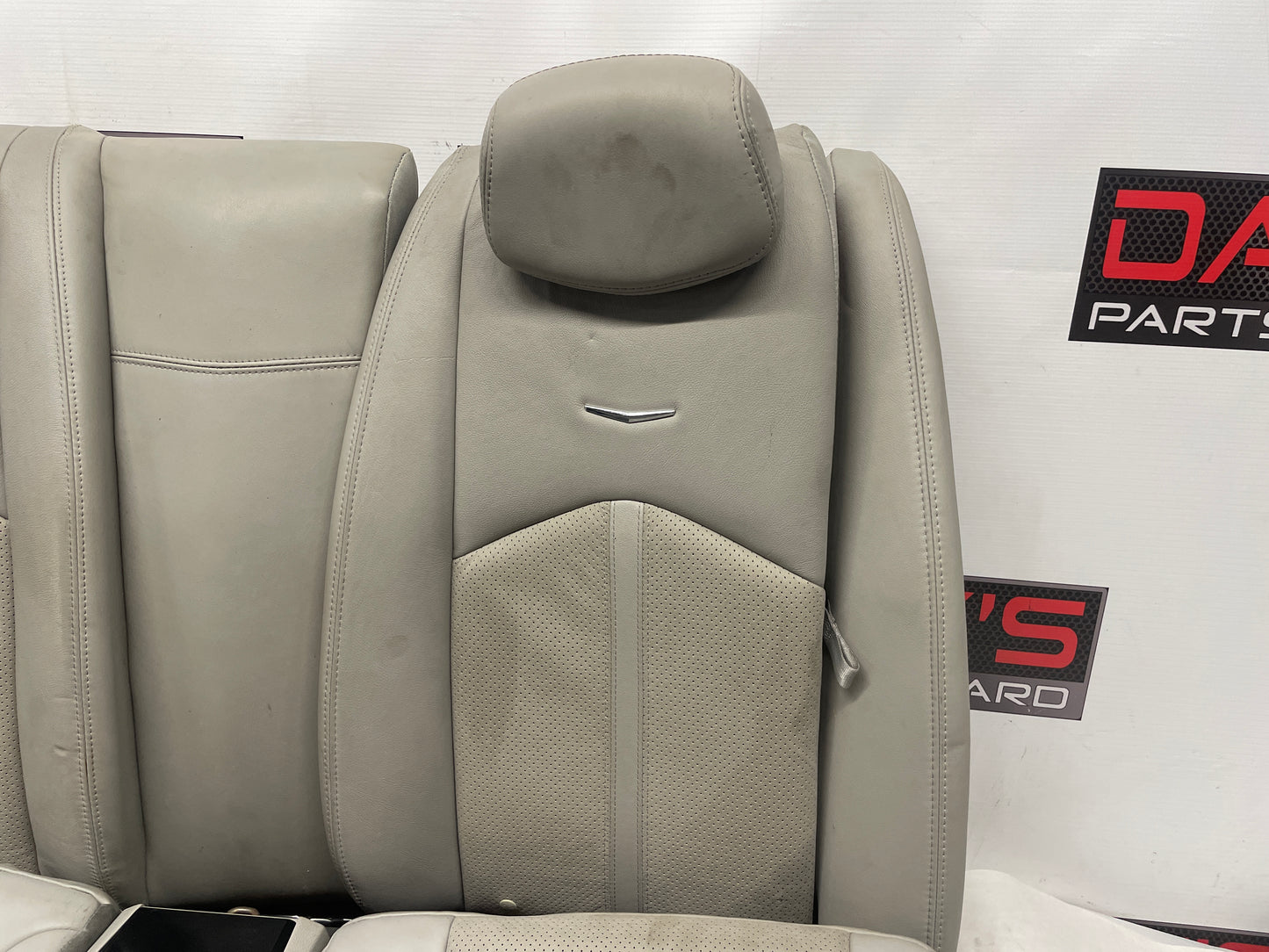 2011 Cadillac CTS-V Seats Fronts and Rears Recaro Gray OEM - Day's Parts Yard