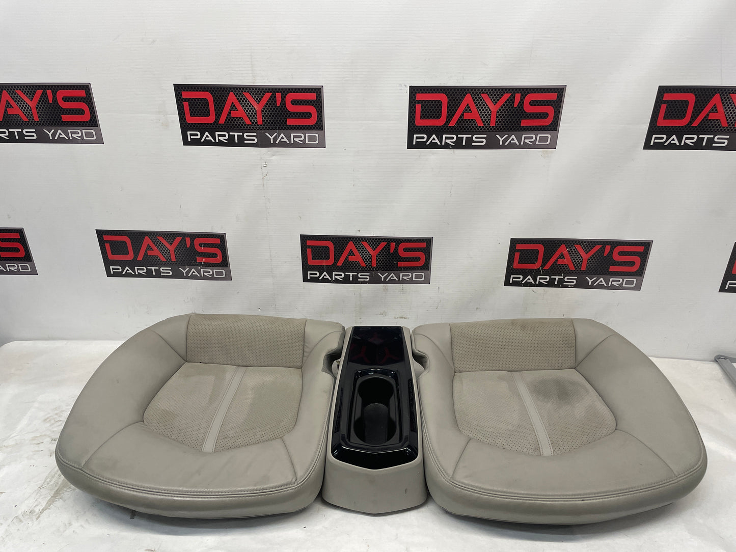 2011 Cadillac CTS-V Seats Fronts and Rears Recaro Gray OEM - Day's Parts Yard