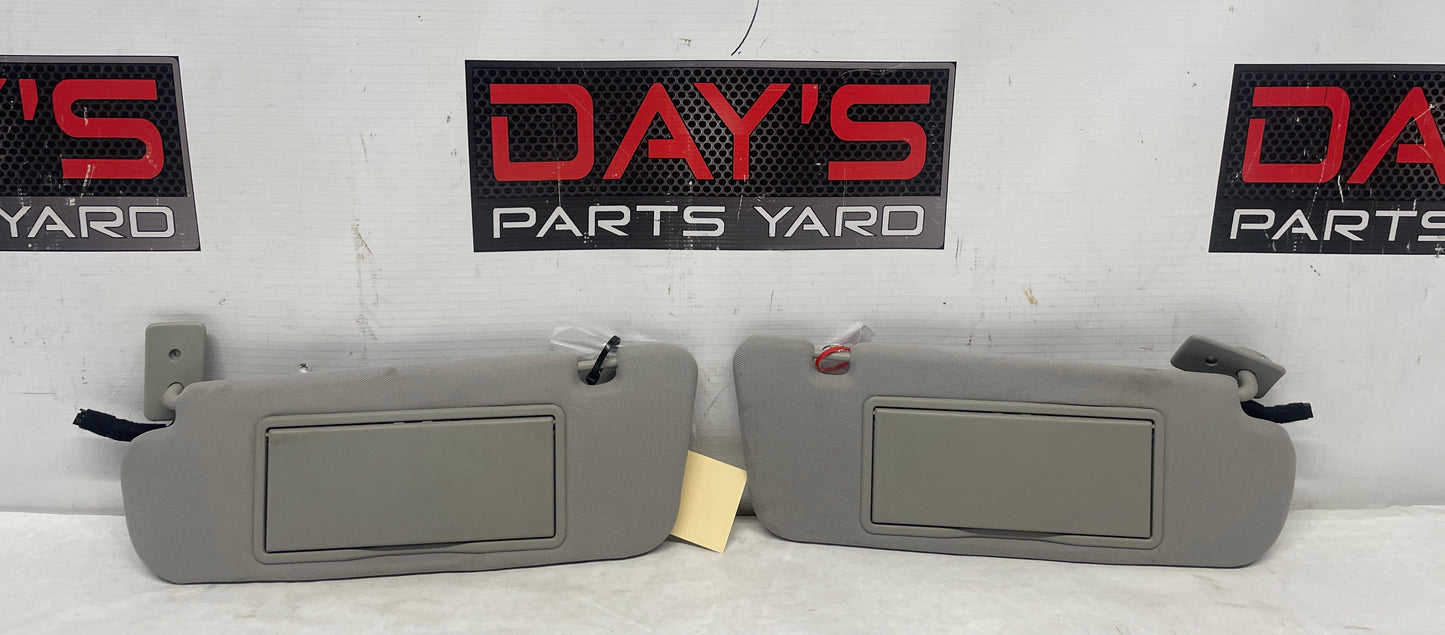 2014 Chevy SS Sedan RH & LH Sun Visor Sunvisor Shade Set w/ Clips OEM - Day's Parts Yard