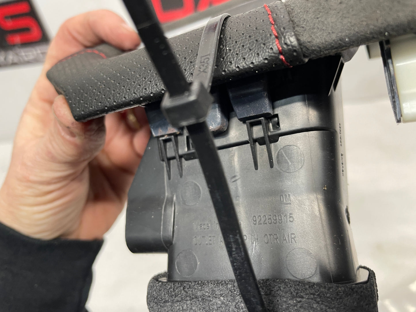 2014 Chevy SS Sedan LH Driver Suede Alcantara Dash Vent OEM - Day's Parts Yard