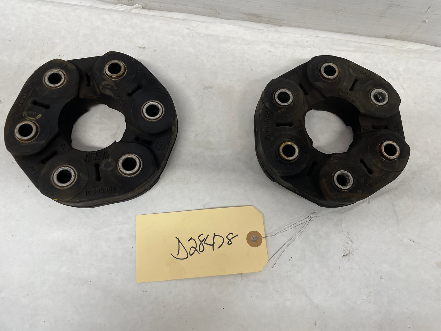 2017 Chevy SS Sedan Driveshaft Drive Shaft Rubber Couplers Isolators OEM