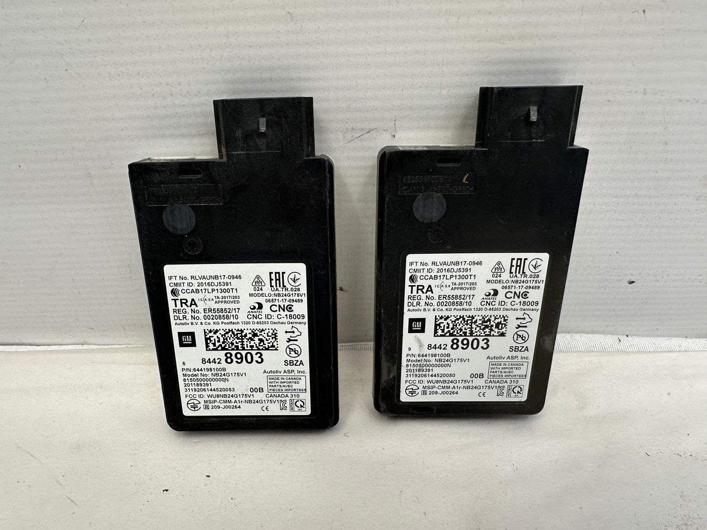 2020 Chevy Camaro SS Rear Bumper Blind Spot Detector Sensor Module Set OEM - Day's Parts Yard