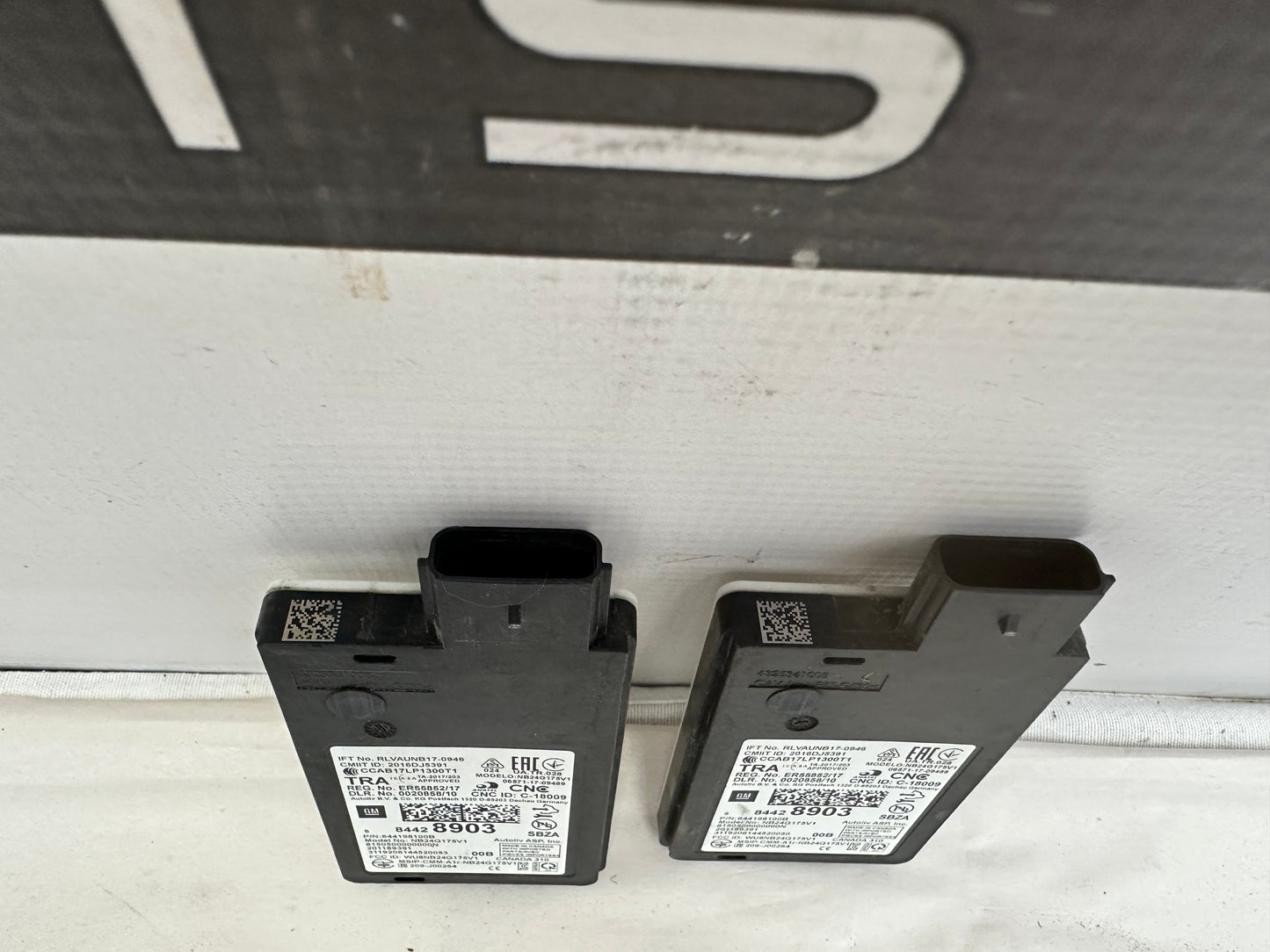 2020 Chevy Camaro SS Rear Bumper Blind Spot Detector Sensor Module Set OEM - Day's Parts Yard