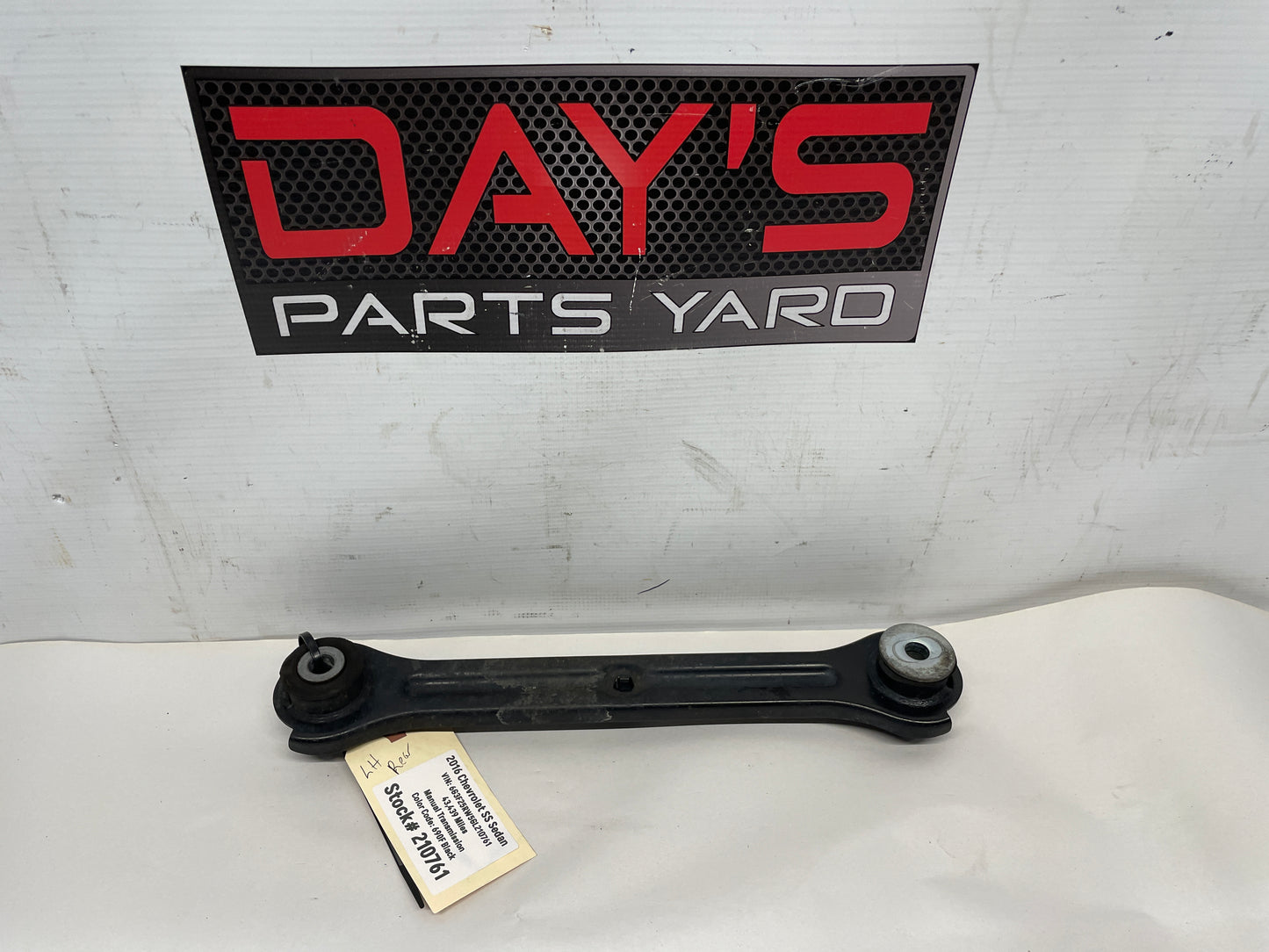 2016 Chevy SS Sedan LH Driver Rear Trailing Control Drag Link Arm OEM - Day's Parts Yard