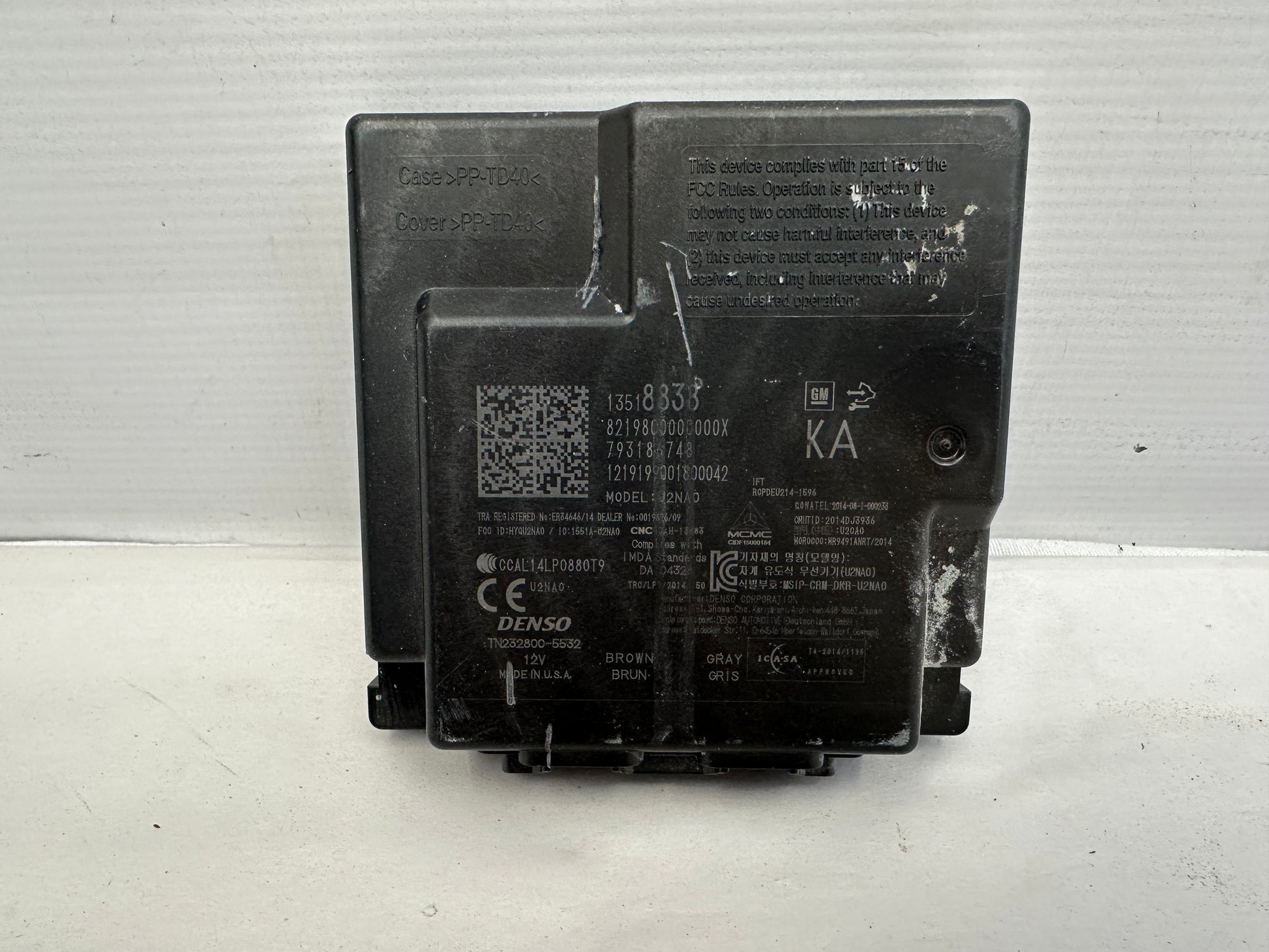 2020 Chevy Camaro SS Keyless Entry Control Module OEM - Day's Parts Yard