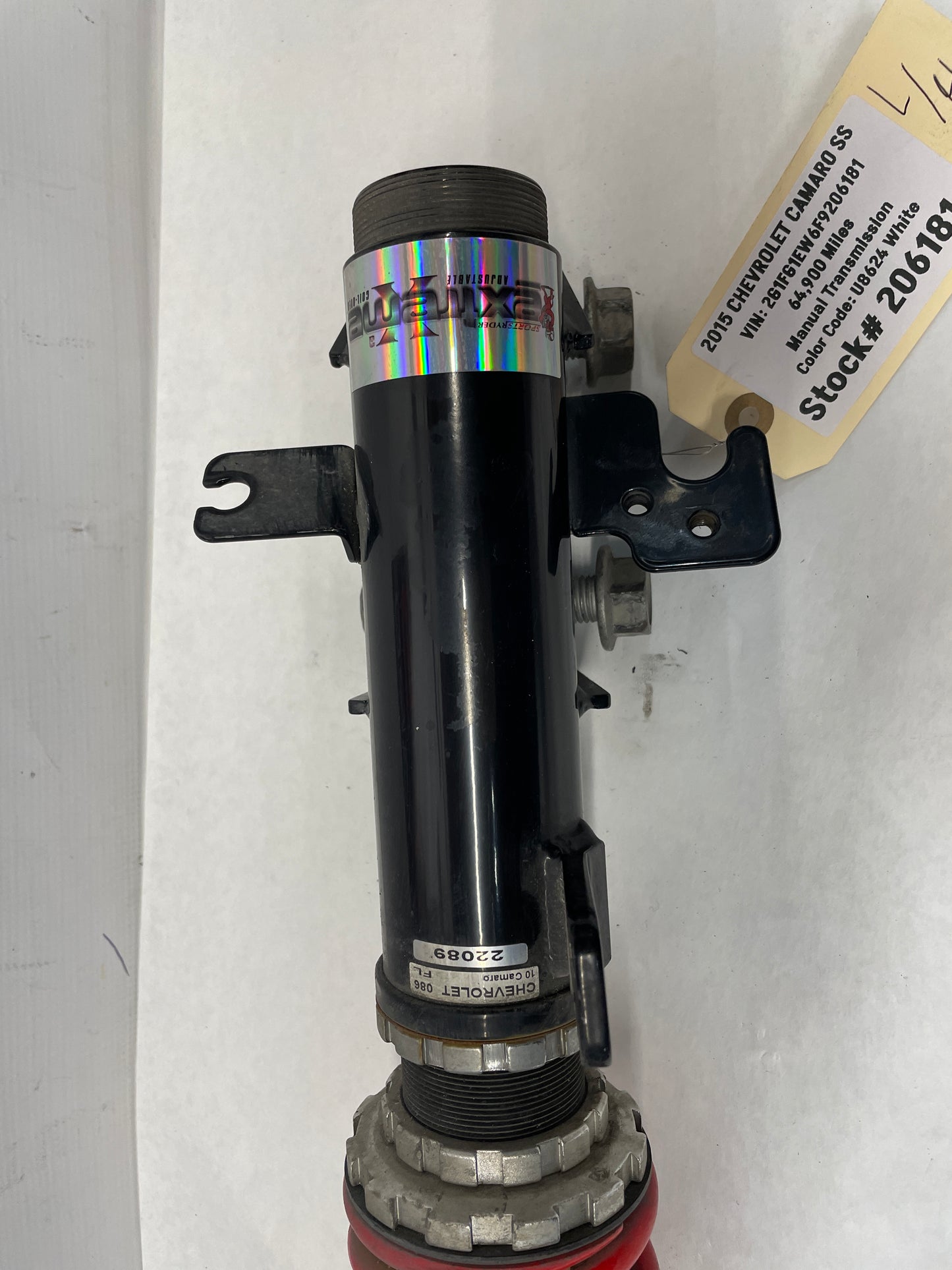 2015 Chevy Camaro SS LH Driver Front Pedders Coilover Strut Spring Shock - Day's Parts Yard