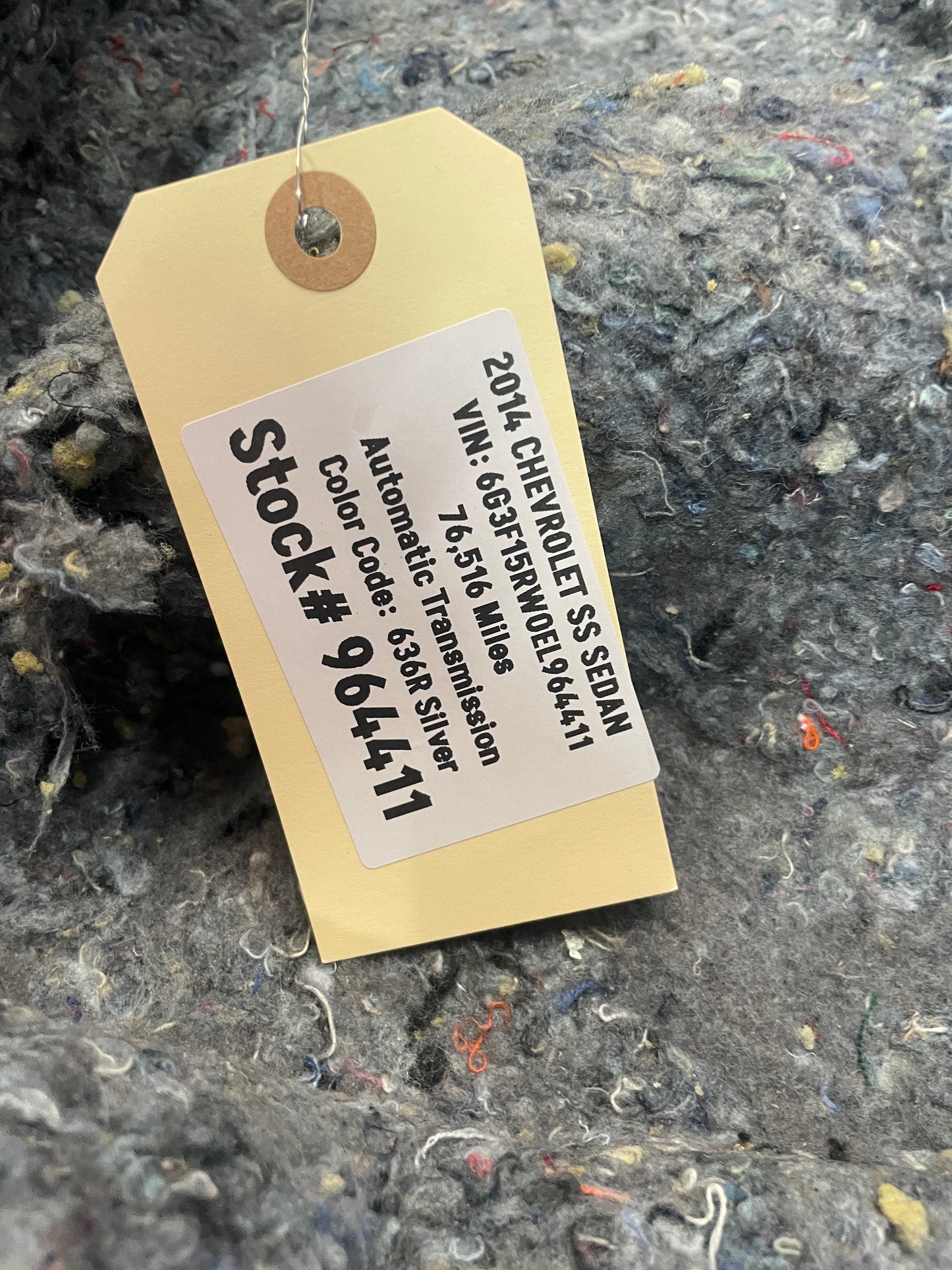 2014 Chevy SS Sedan Complete Floor Carpet OEM - Day's Parts Yard