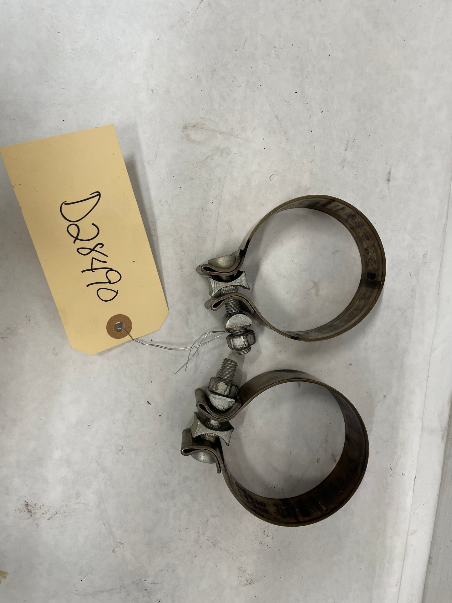 2017 Chevy SS Sedan Factory Exhaust Muffler Clamps OEM