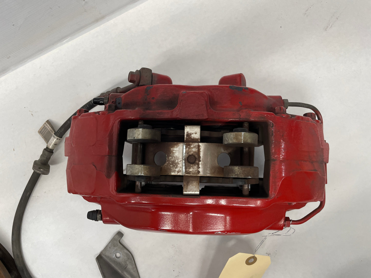 2015 Chevy Camaro SS LH Driver Front Brembo Brake Caliper & Rotor OEM - Day's Parts Yard