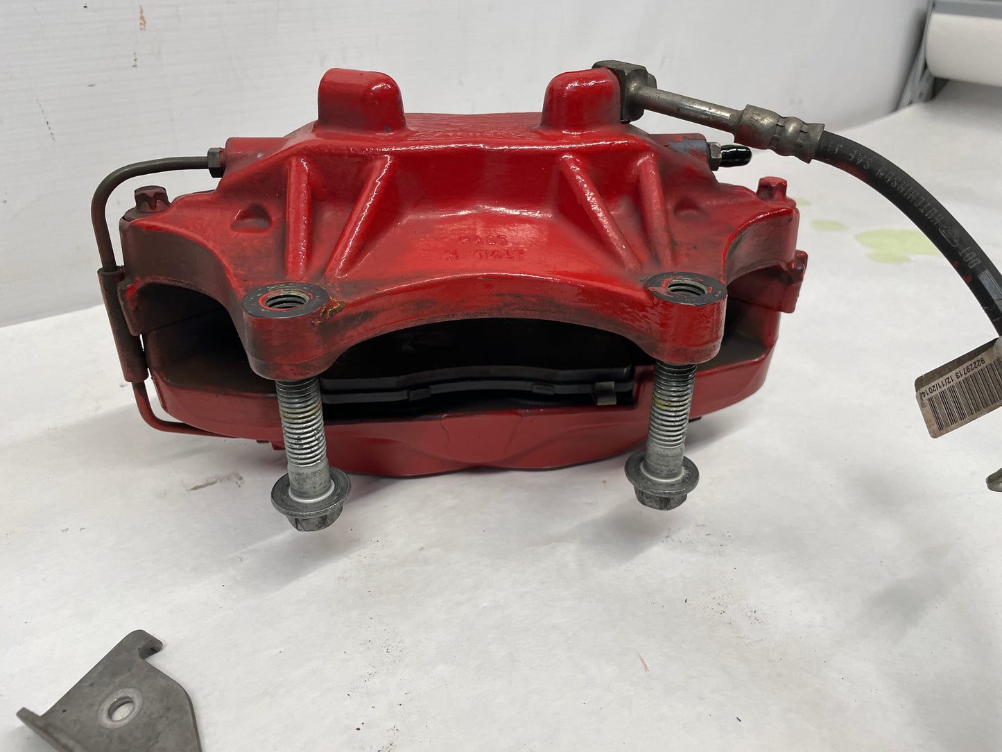 2015 Chevy Camaro SS LH Driver Front Brembo Brake Caliper & Rotor OEM - Day's Parts Yard