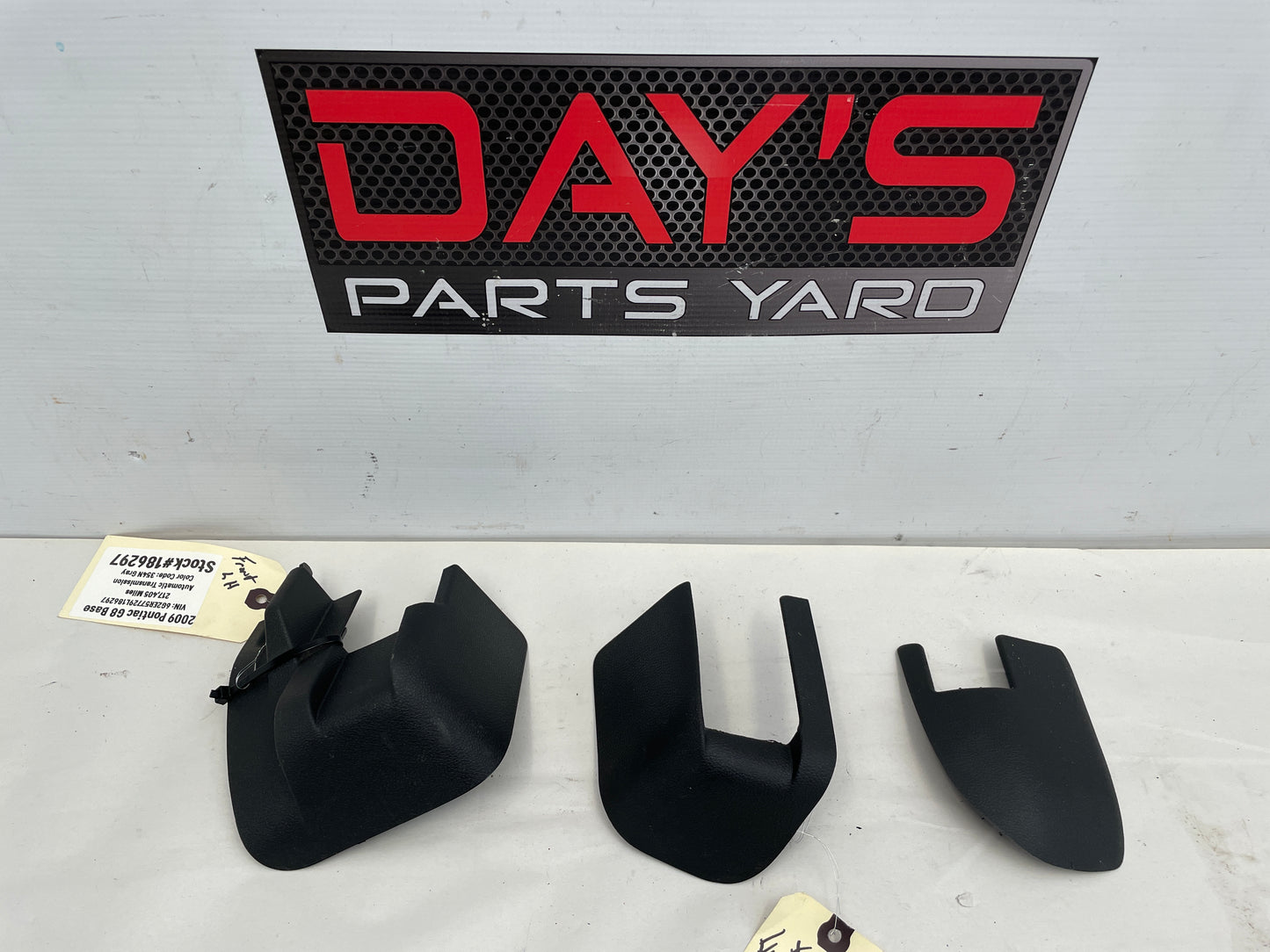 2009 Pontiac G8 Base LH Driver Seat Track Trim Set OEM - Day's Parts Yard