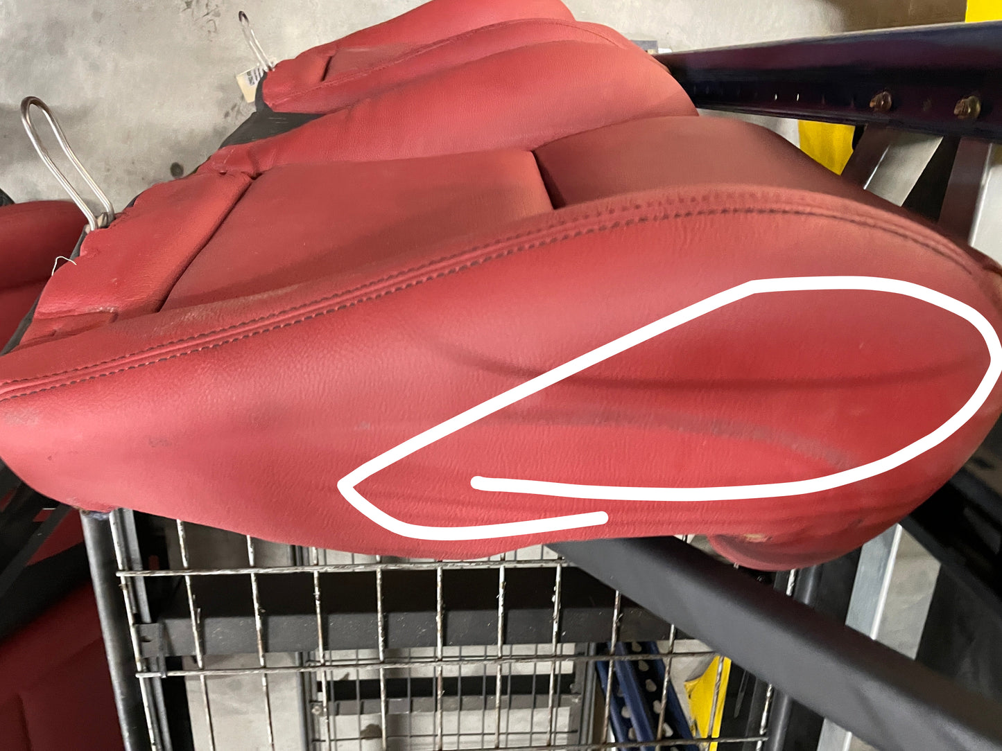 2004 Pontiac GTO Red Rear Seats OEM