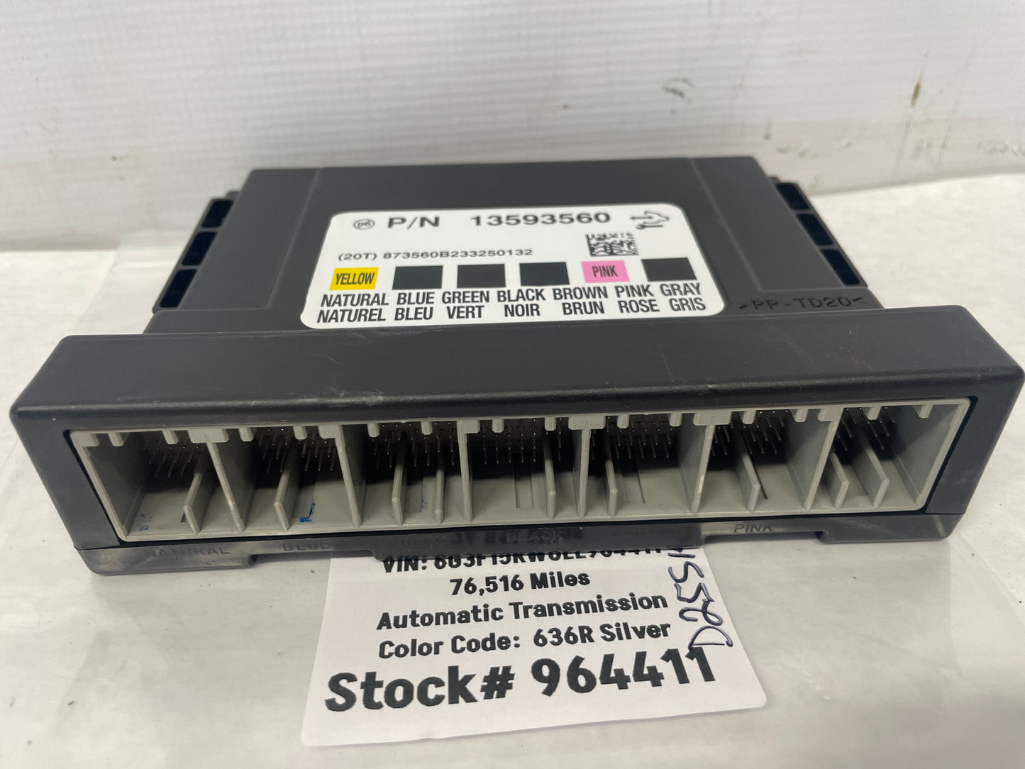 2014 Chevy SS Sedan BCM Body Control Module OEM - Day's Parts Yard
