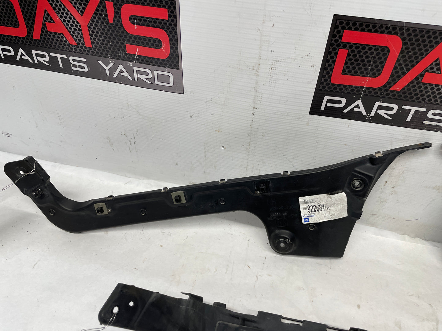 2013 Chevy Caprice PPV RH & LH Rear Bumper Guide Brackets Mounts OEM - Day's Parts Yard
