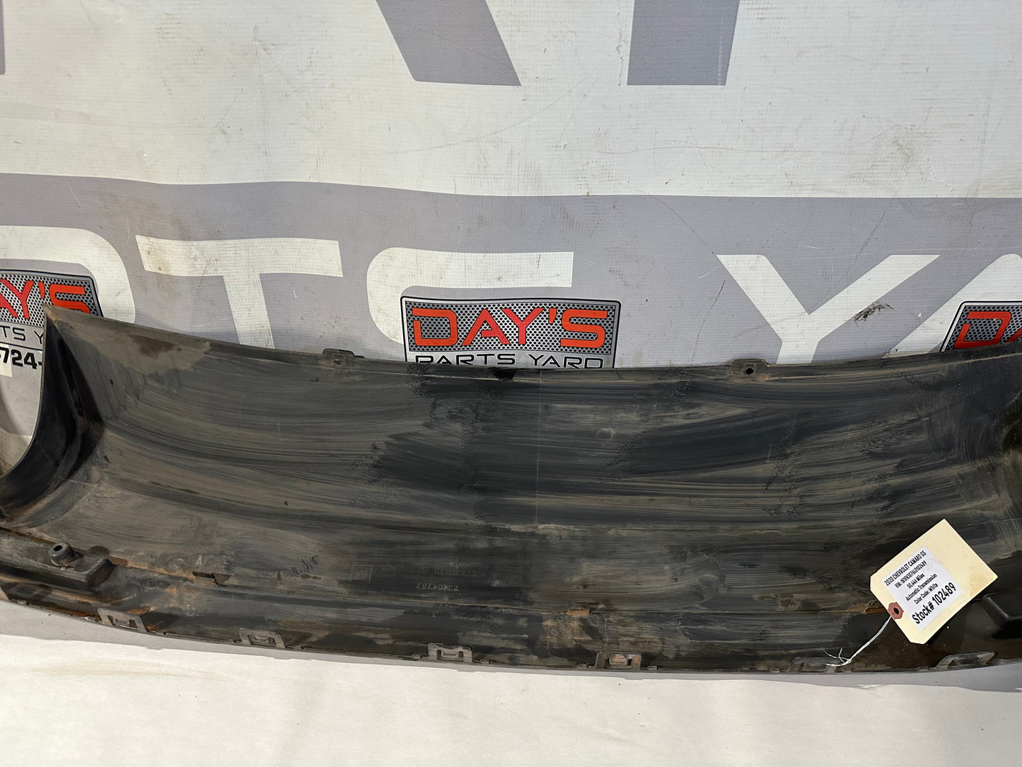 2020 Chevy Camaro SS Rear Lower Valance Diffuser OEM LOCAL PICK UP - Day's Parts Yard