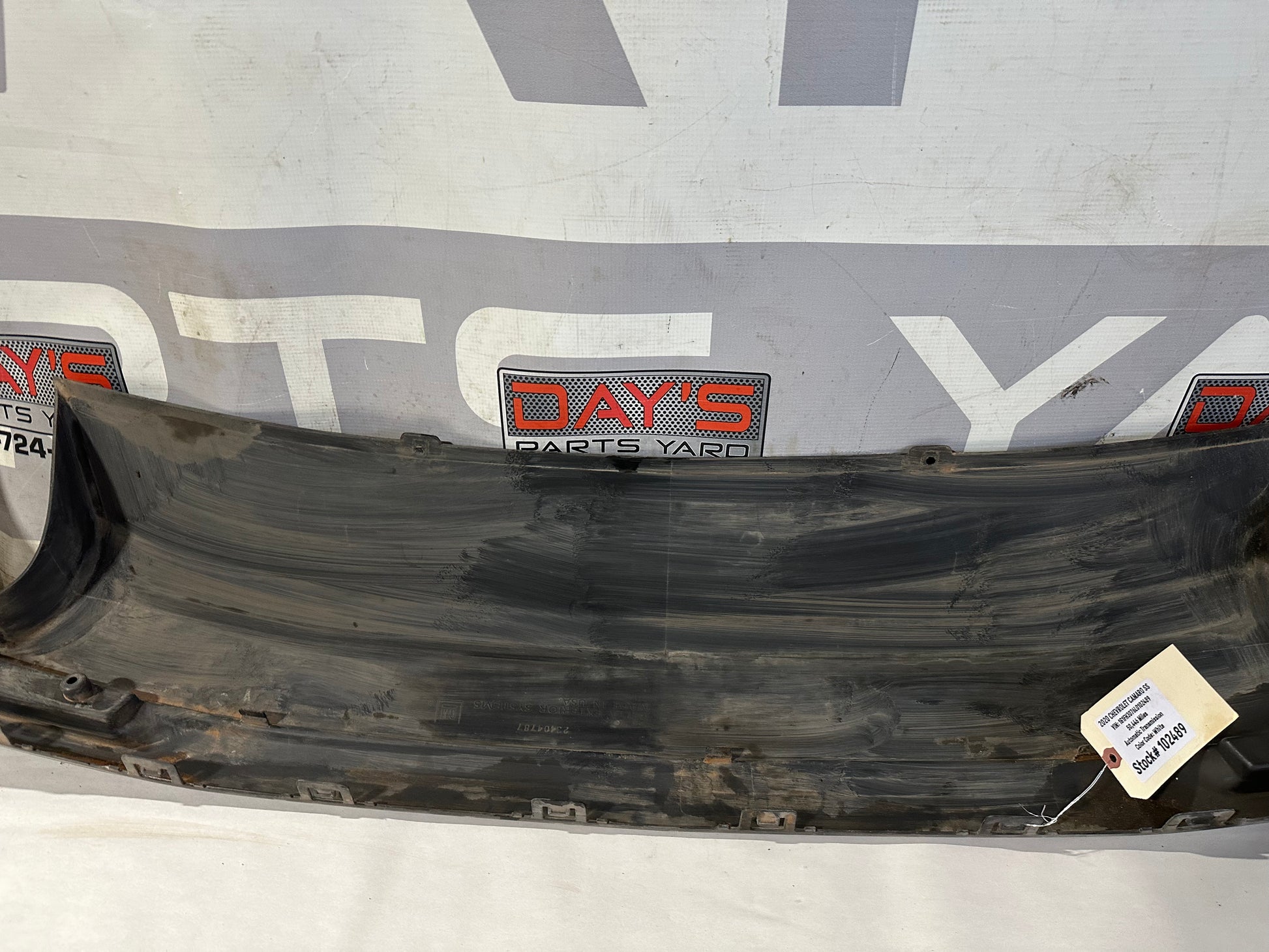 2020 Chevy Camaro SS Rear Lower Valance Diffuser OEM LOCAL PICK UP - Day's Parts Yard