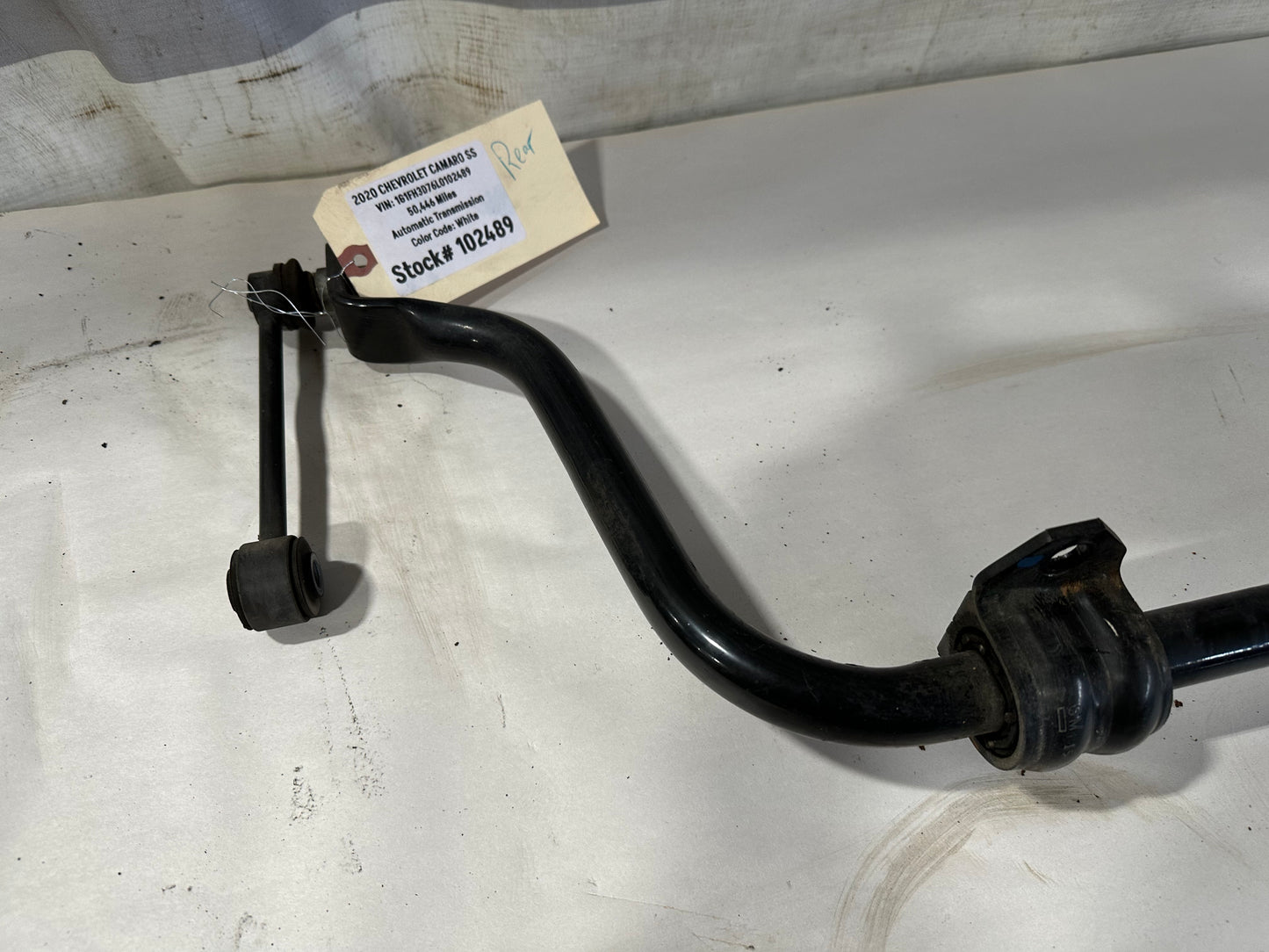 2020 Chevy Camaro SS Rear Sway Bar OEM - Day's Parts Yard