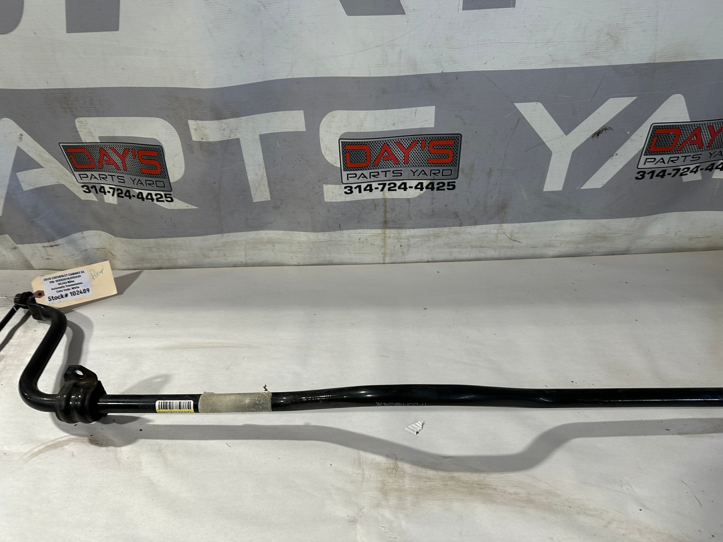 2020 Chevy Camaro SS Rear Sway Bar OEM - Day's Parts Yard