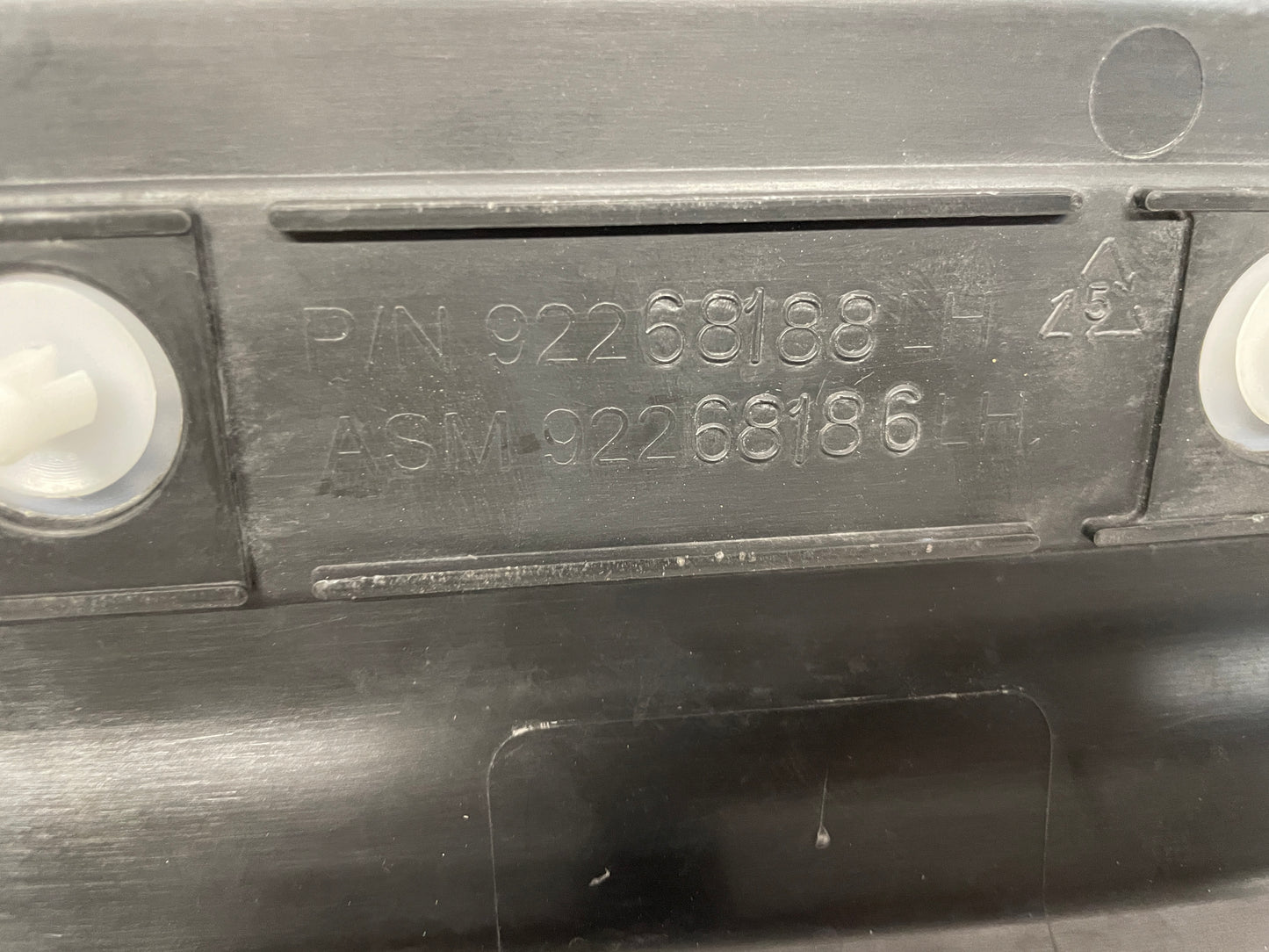 2013 Chevy Caprice PPV LH Driver Rear Door Scuff Sill Plate Panel Trim Molding OEM - Day's Parts Yard